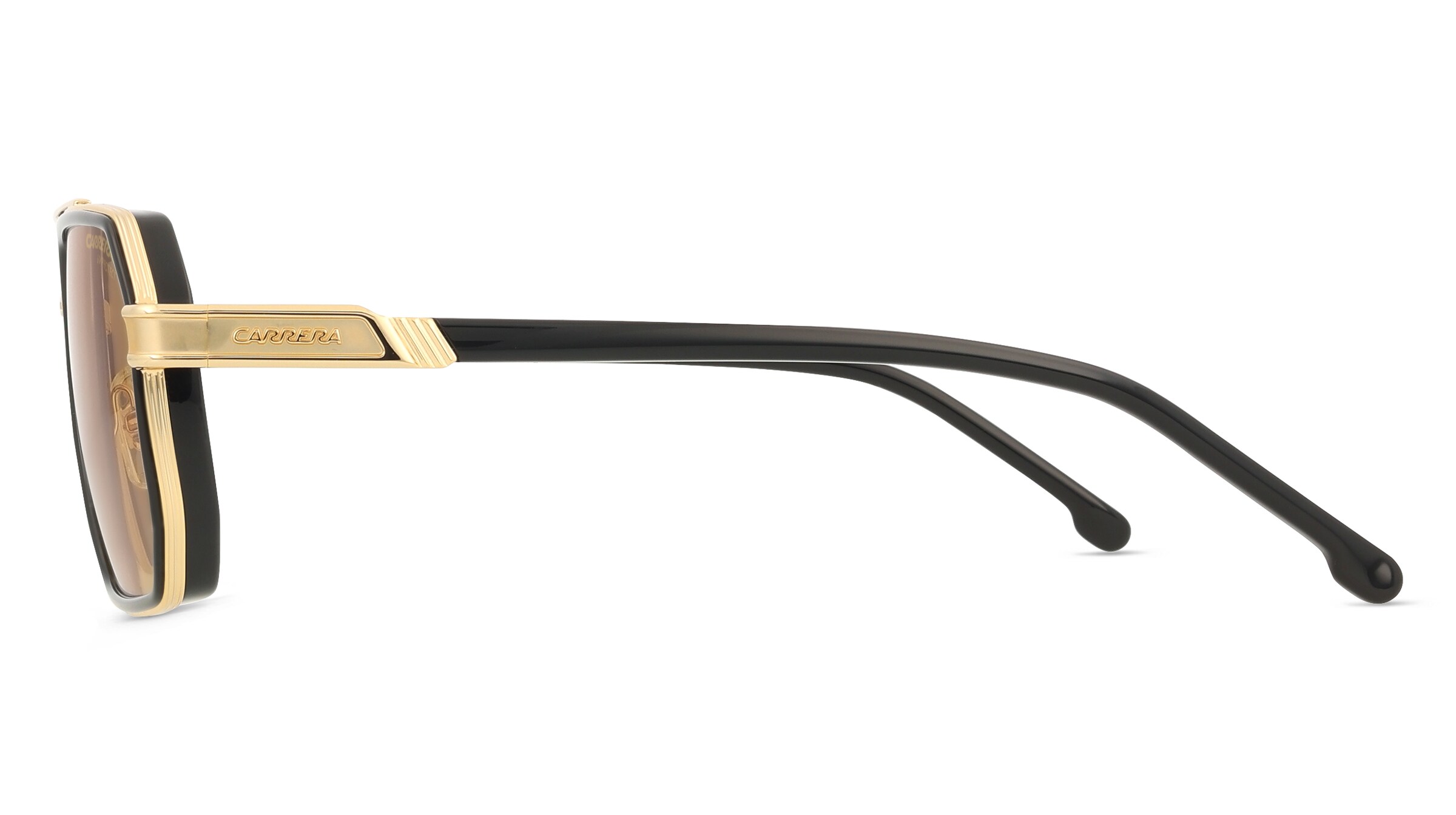 Thumbnail - Carrera 1069/S Herren-Sonnenbrille Vollrand Quadratisch Edelstahl-Gestell, schwarz