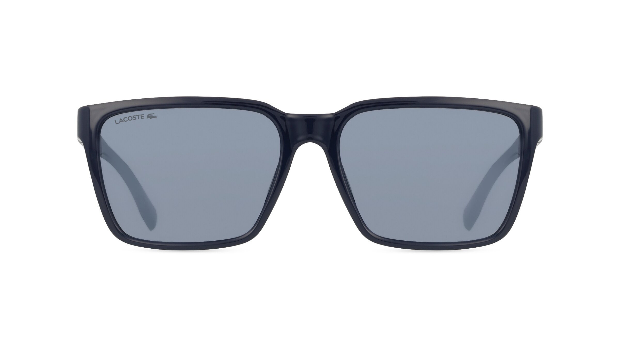 Lacoste L6011S Unisex-Sonnenbrille Vollrand Eckig Kunststoff-Gestell, blau