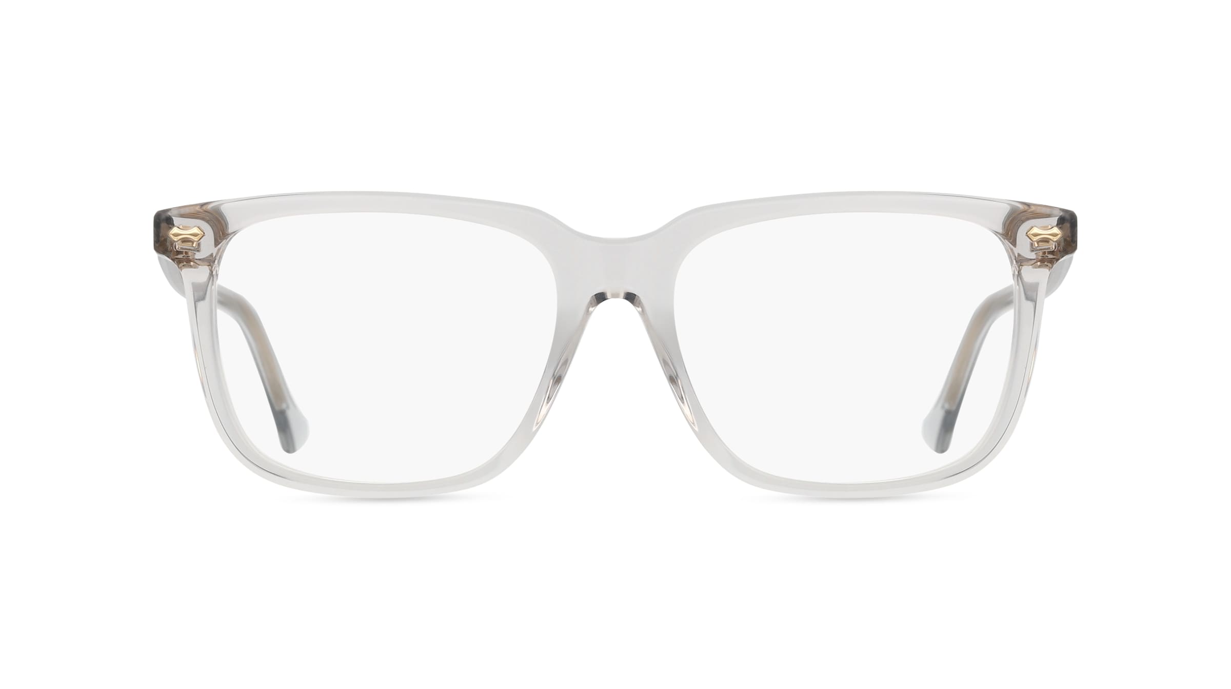 Gucci GG0737O Unisex-Brille inkl. Gläser Vollrand Eckig Kunststoff-Gestell 56mm/18mm/150mm, Transparent