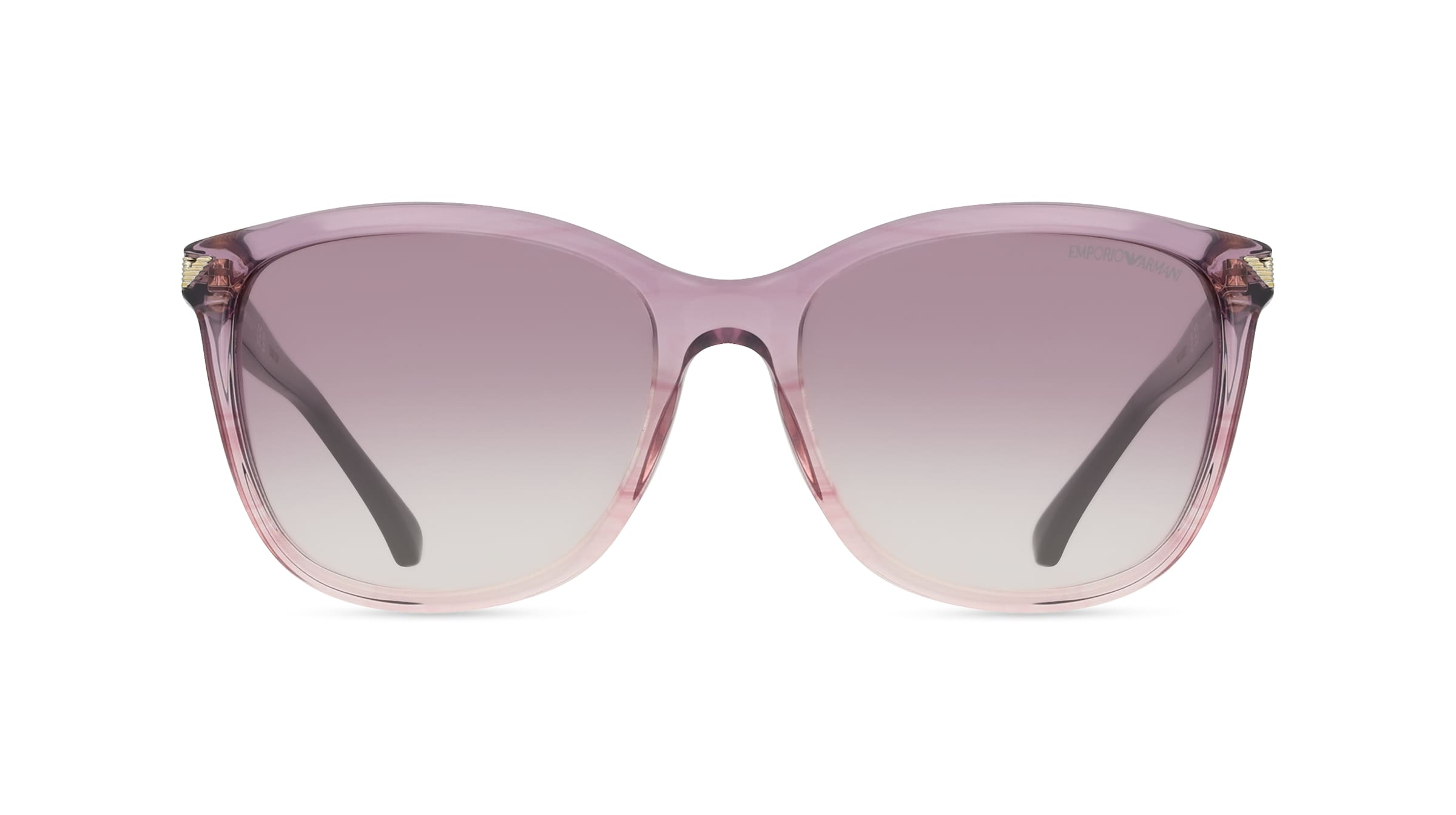 Emporio Armani EA4060 Damen-Sonnenbrille Vollrand Butterfly Acetat-Gestell, lila