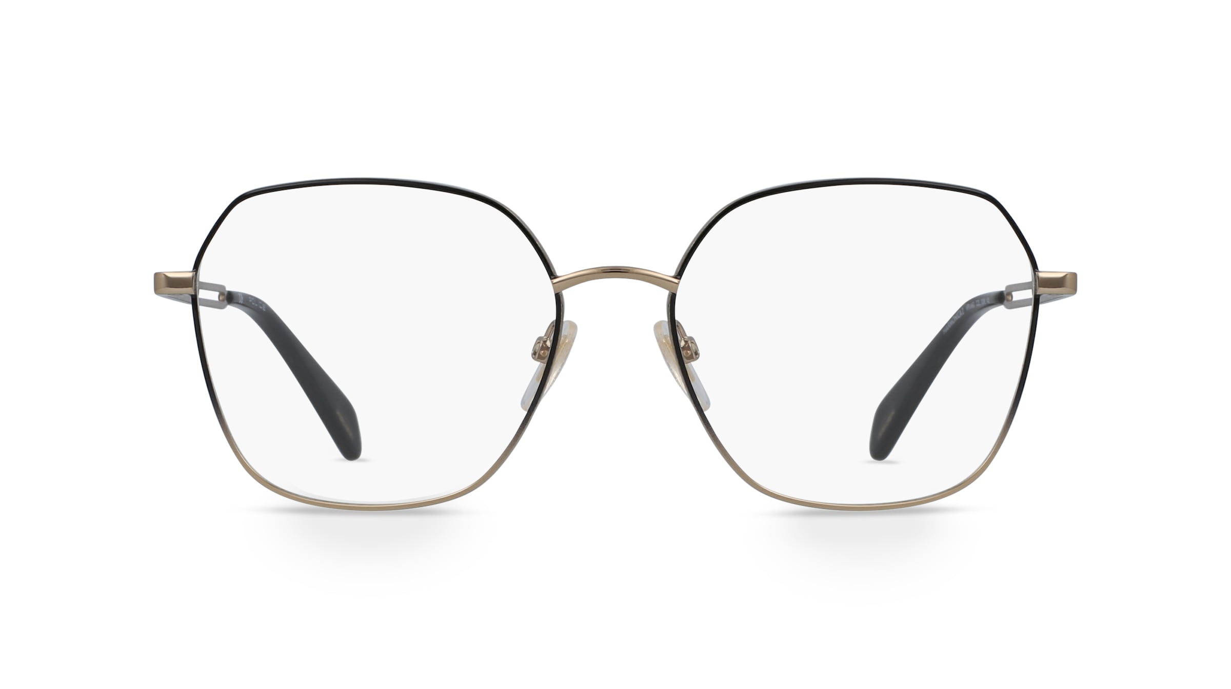 Police VPL A 92 Damen-Brille inkl. Gläser Vollrand Eckig Edelstahl-Gestell 54mm/17mm/140mm, gold