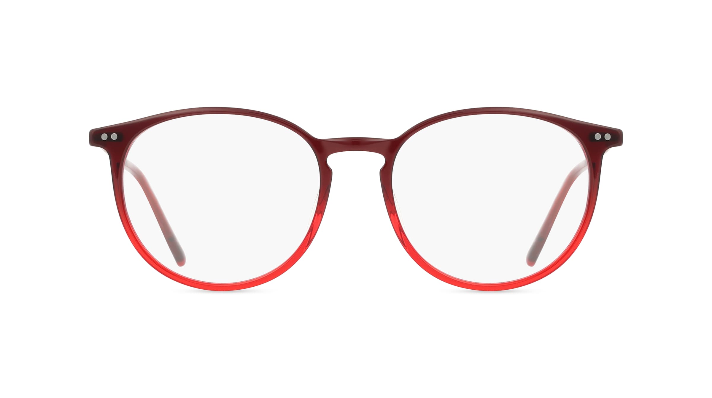 Humphrey’s eyewear 581069 Unisex-Brille inkl. Gläser Vollrand Panto Kunststoff-Gestell 51mm/17mm/145mm, rot