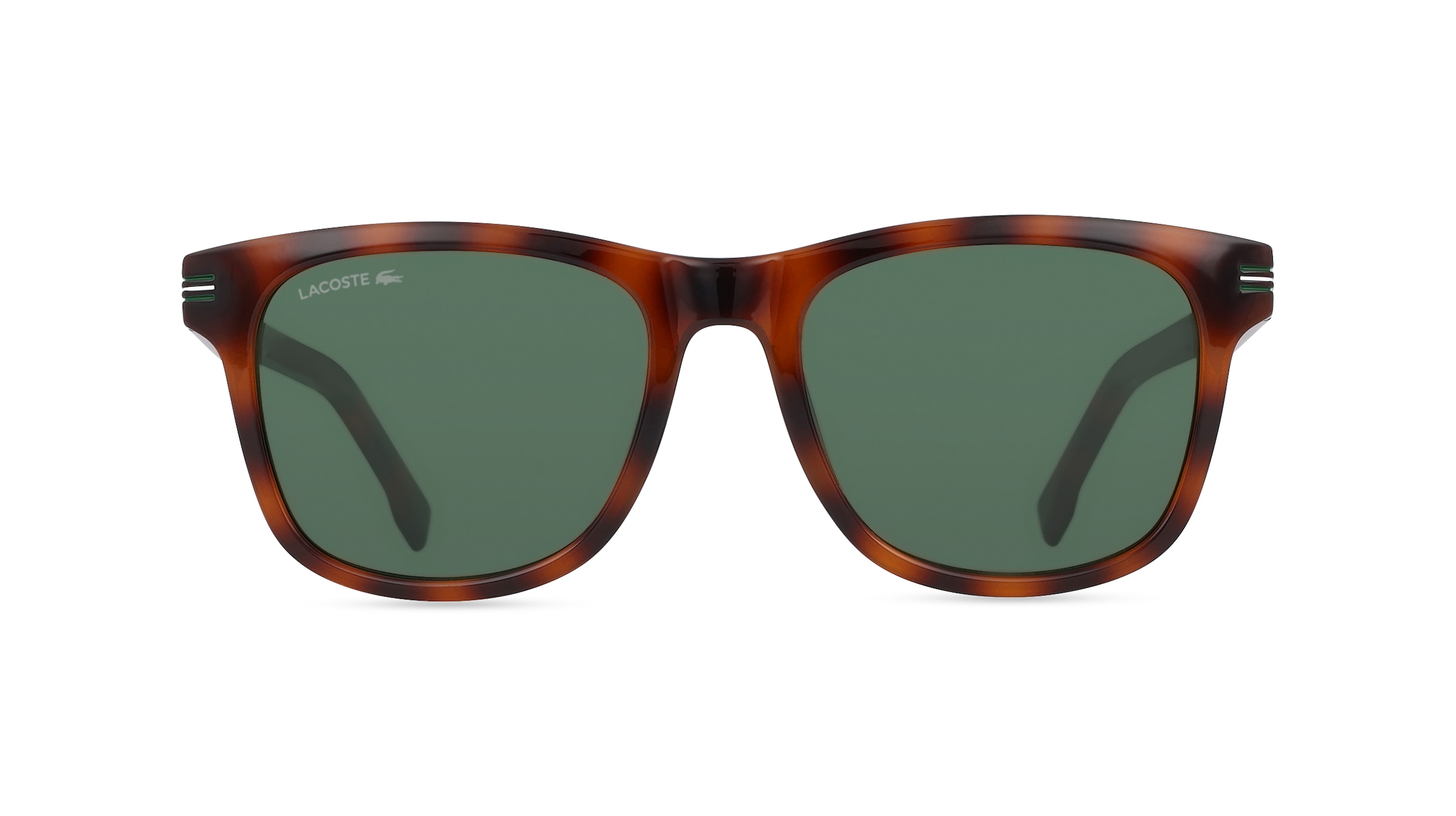 Lacoste L995S Unisex-Sonnenbrille Vollrand Quadratisch Kunststoff-Gestell, Havanna