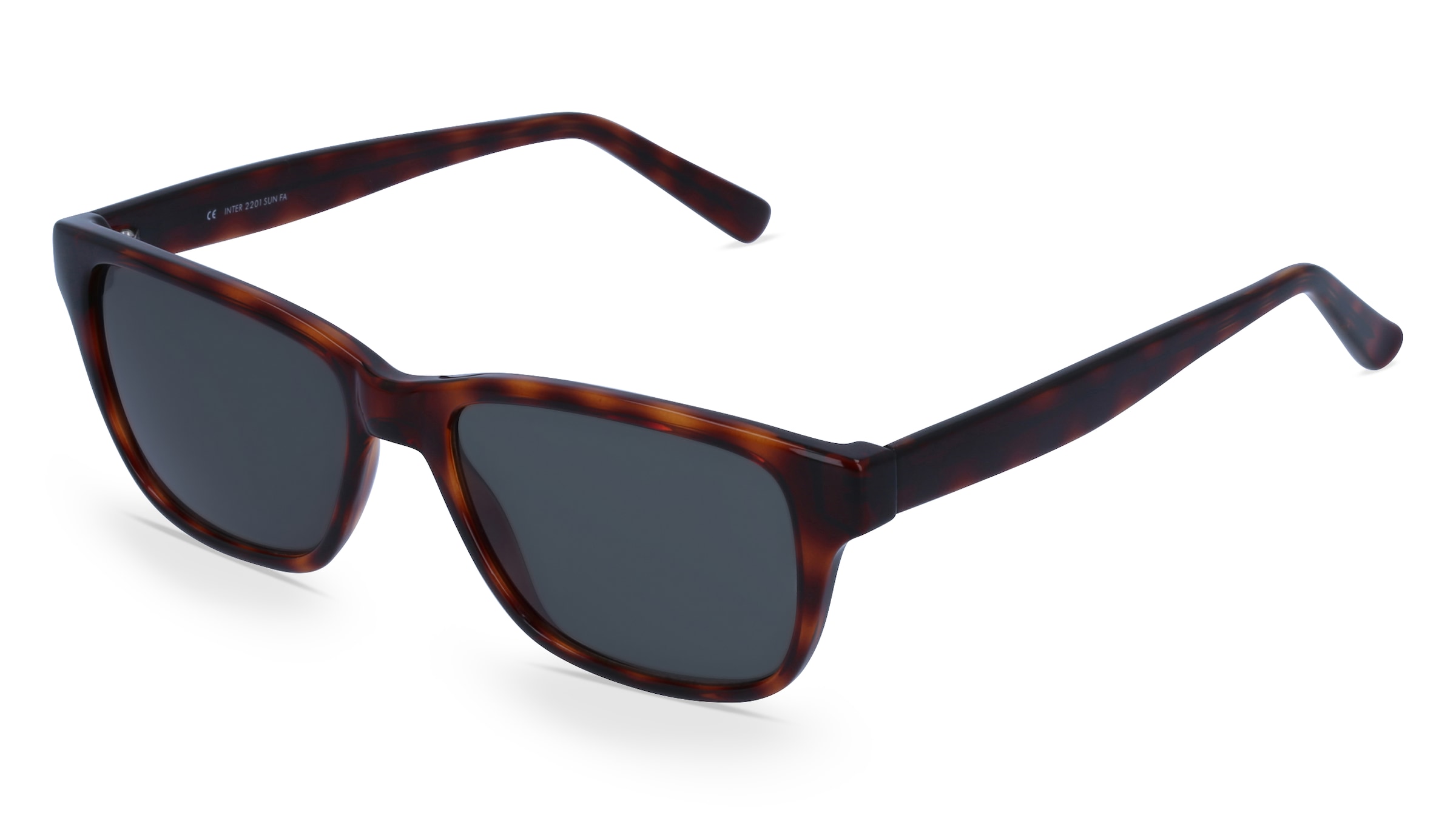 Fielmann INTER 2201 SUN FA Herren-Sonnenbrille Vollrand Quadratisch Propionat-Gestell, Havanna