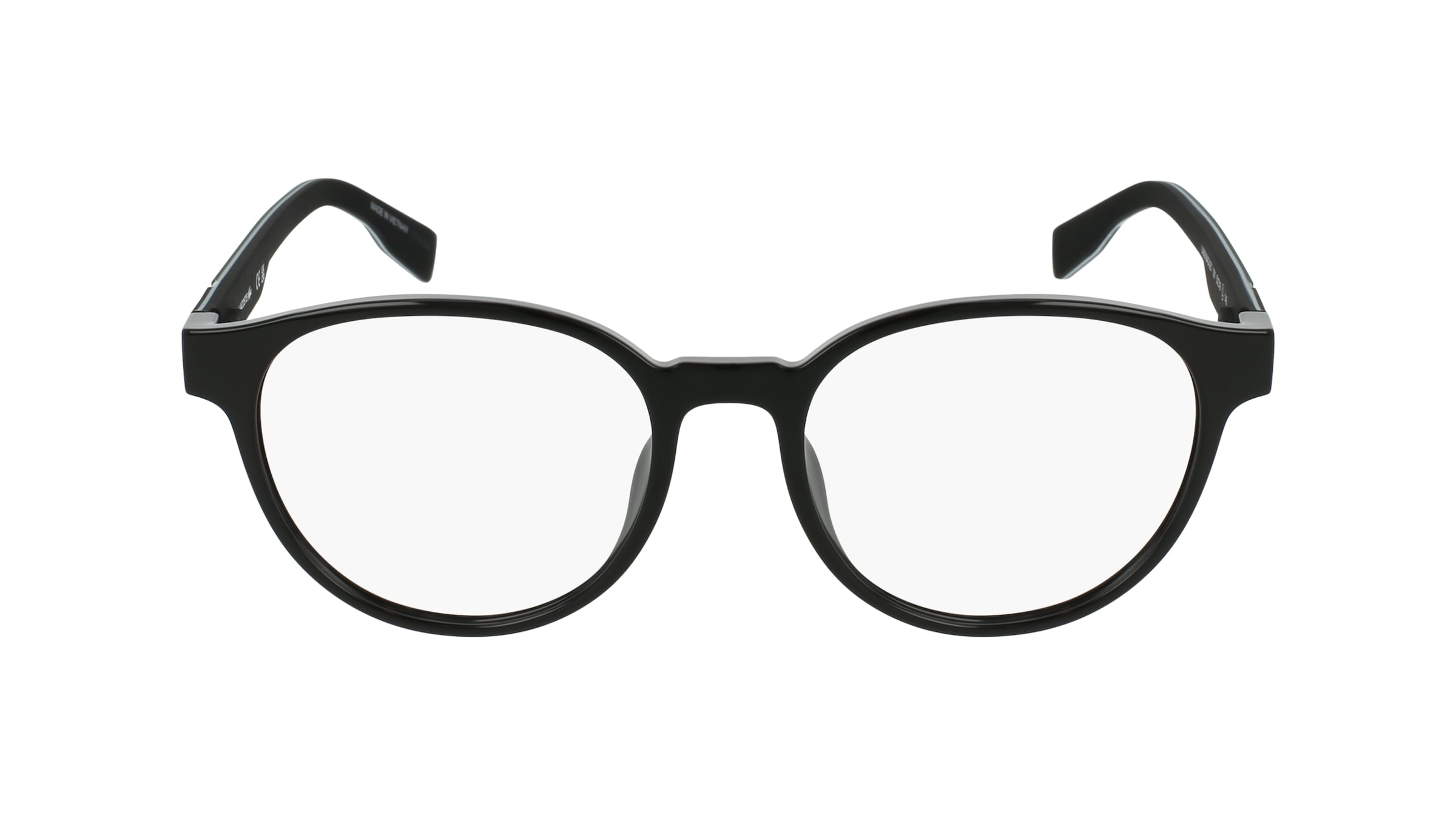 Lacoste L4009MAG-SET Herren-Brille inkl. Gläser Vollrand Eckig Kunststoff-Gestell 53/19/145, Schwarz