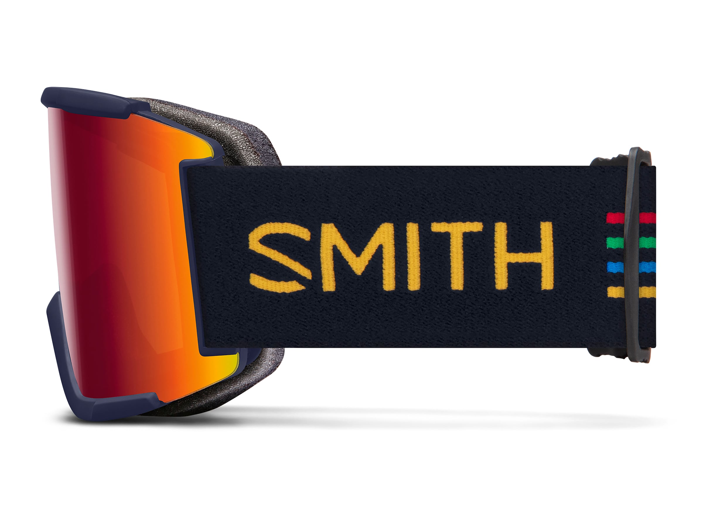 Smith M00675 SQUAD XL Unisex-Skibrille Vollrand Monoscheibe Nylon-Gestell, blau