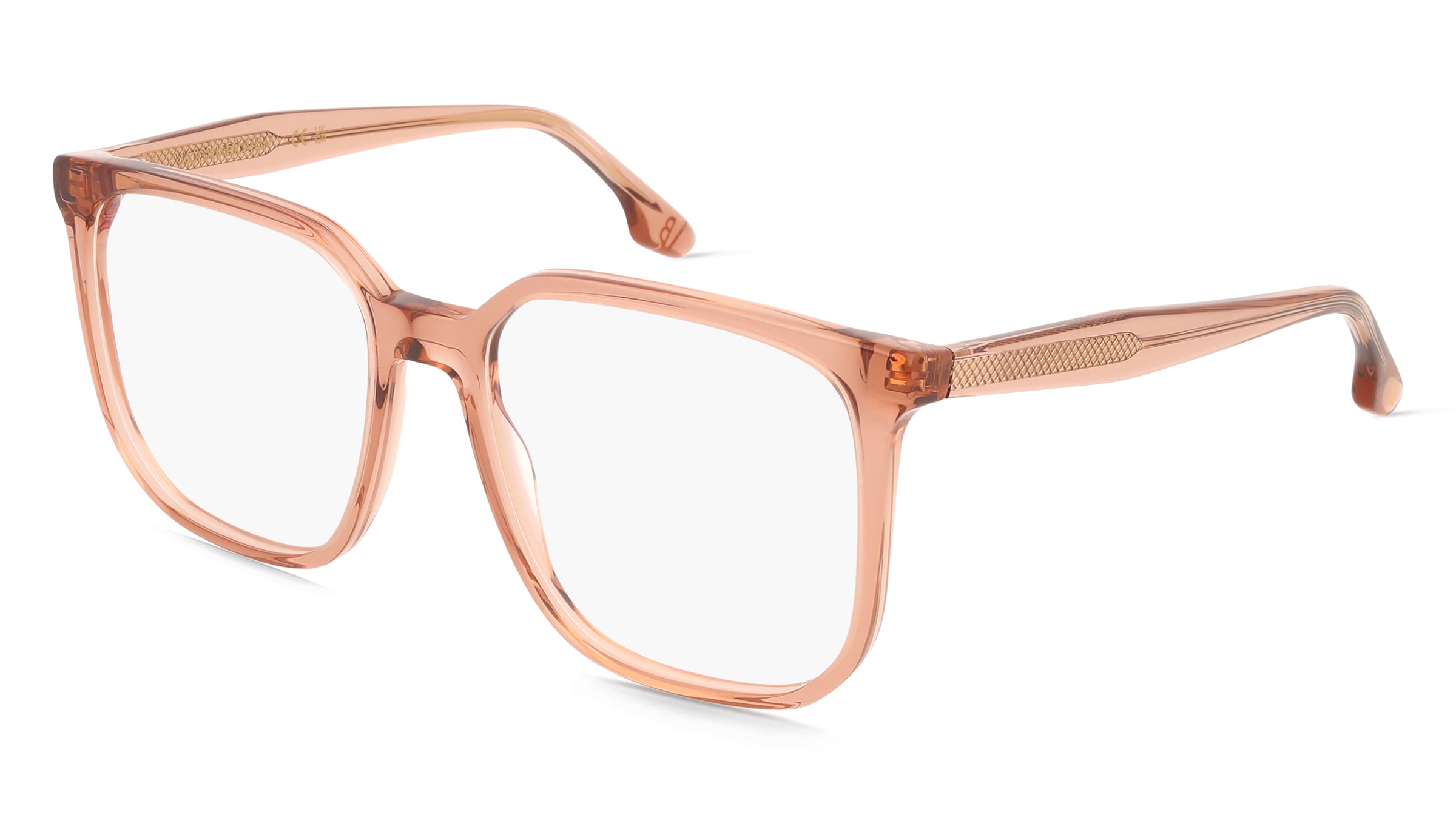 Victoria Beckham VB2673 Unisex-Brille inkl. Gläser Vollrand Quadratisch Acetat-Gestell 54/17/140, Pink