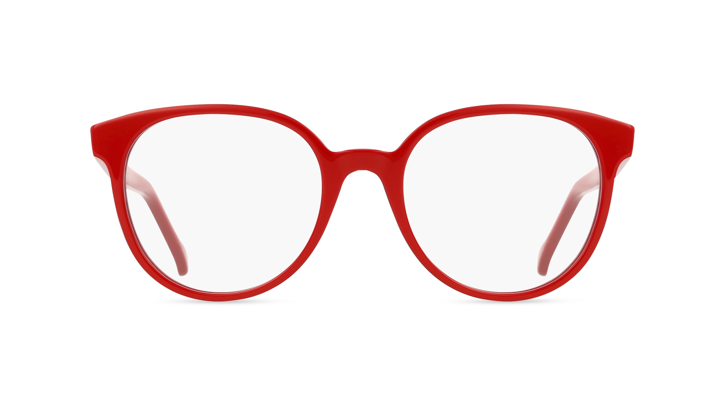 Fielmann MF 059 RN CLAUDIA Damen-Brille inkl. Gläser Vollrand Butterfly Acetat-Gestell 52mm/19mm/140mm, rot