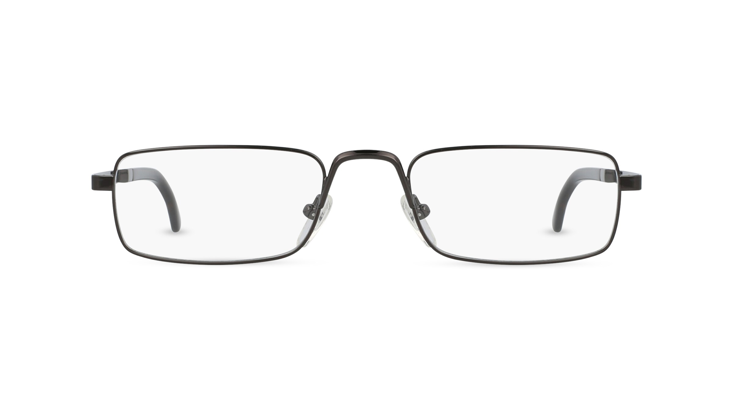 Fielmann MC 558 CL Herren-Brille inkl. Gläser Vollrand Schmal Edelstahl-Gestell 52mm/21mm/145mm, grau