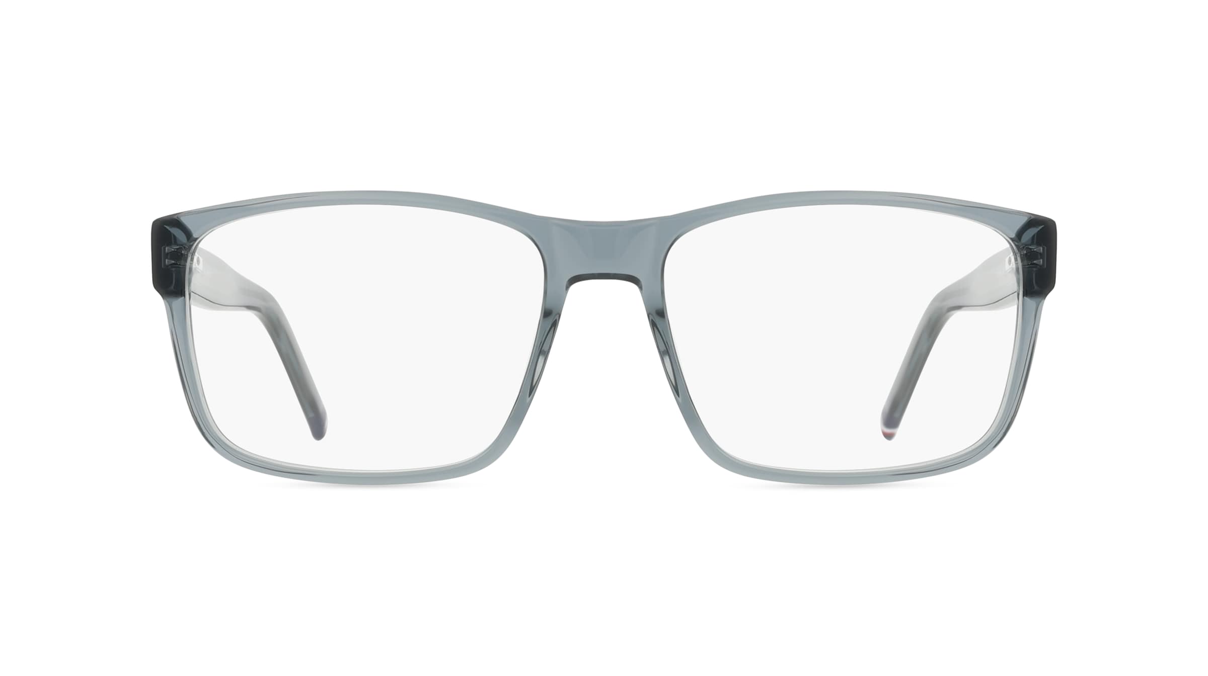 Tommy Hilfiger Eyewear TH 1989 Herren-Brille inkl. Gläser Vollrand Eckig Acetat-Gestell 57mm/17mm/145mm, grau