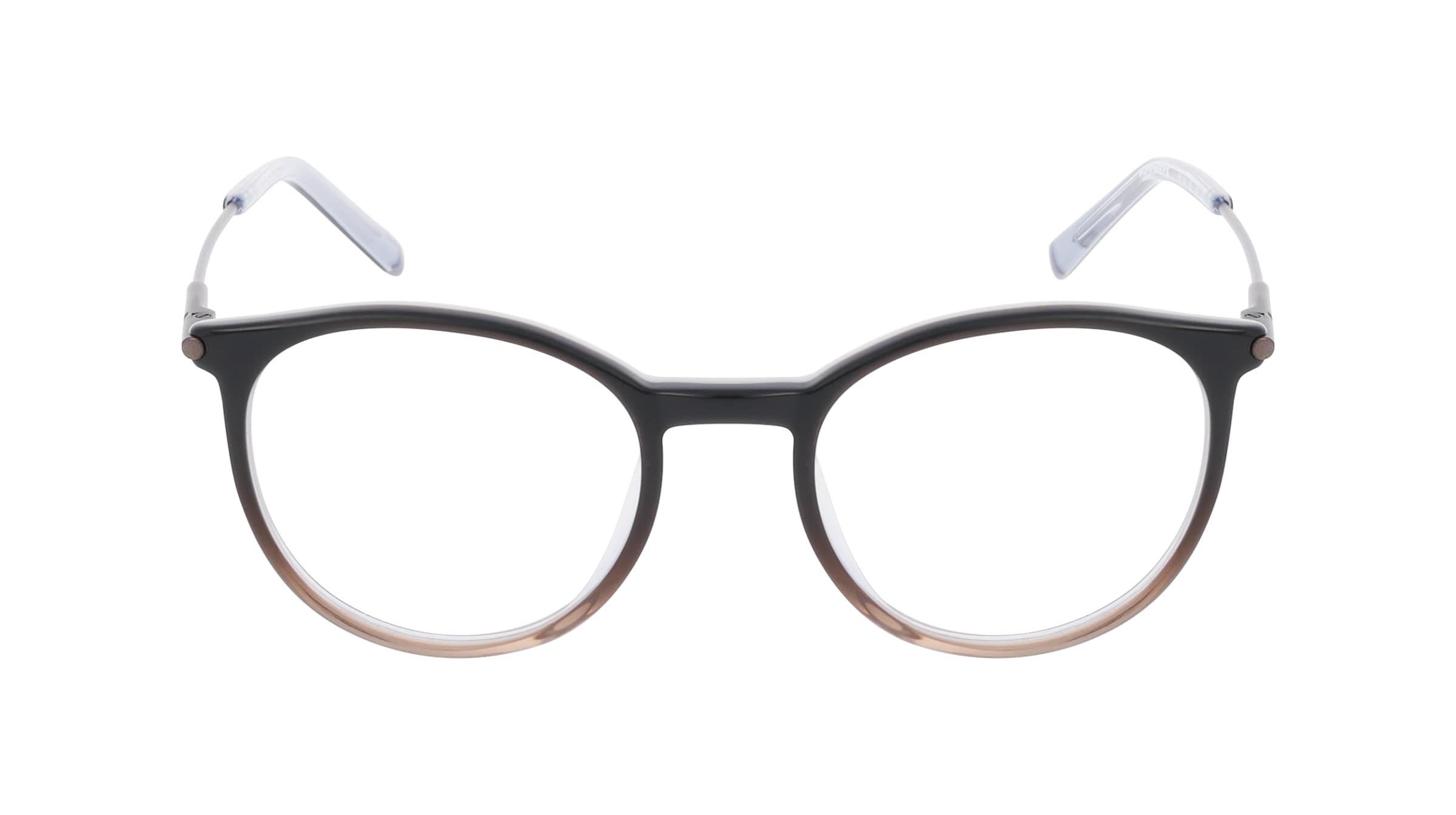 HUMPHREY’S eyewear 581144 Damen-Brille inkl. Gläser Vollrand Panto Acetat-Gestell 47mm/17mm/140mm, Grau