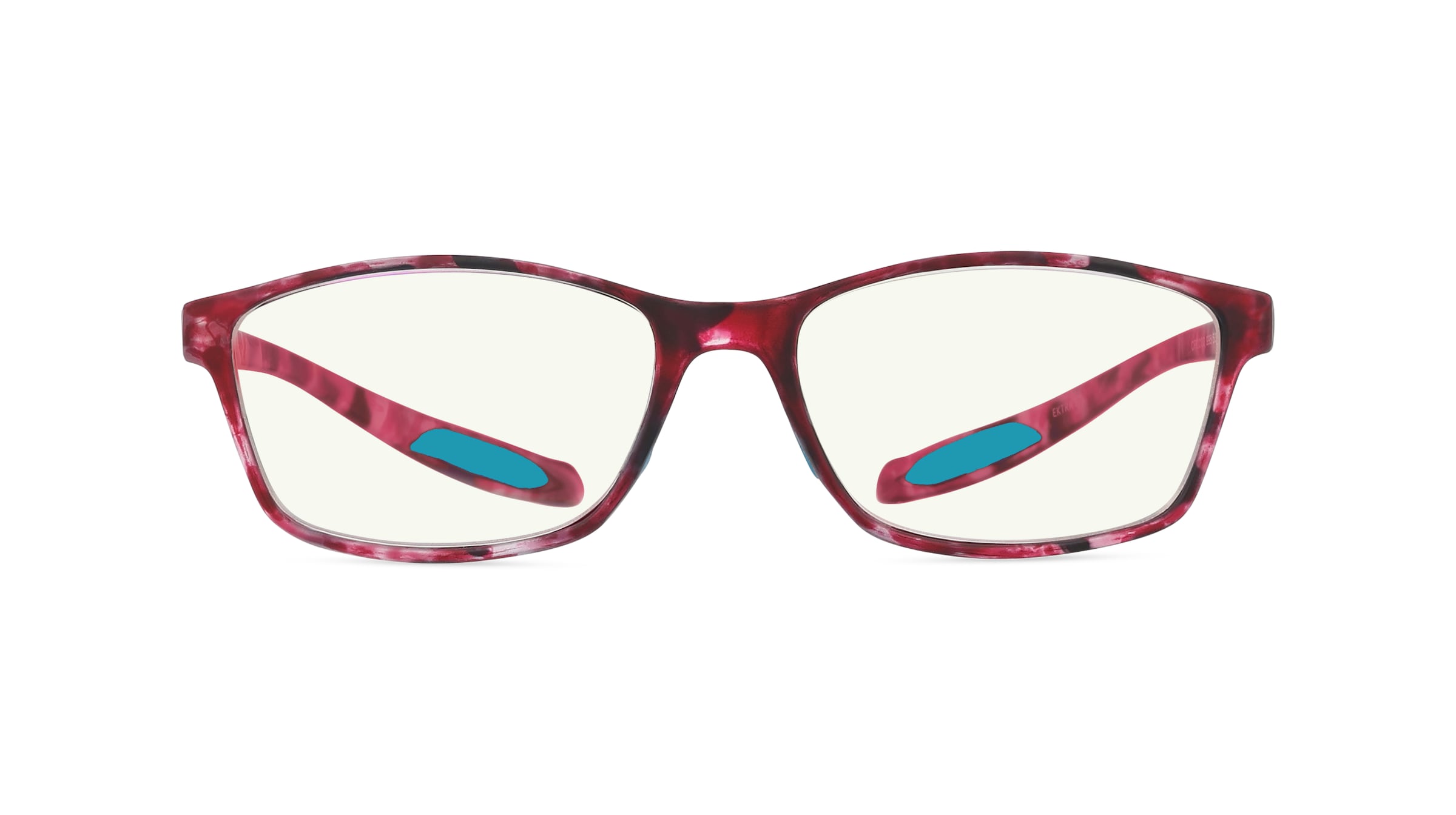 KODAK CF10000 Damen-Brille Vollrand Quadratisch TR90-Gestell, lila