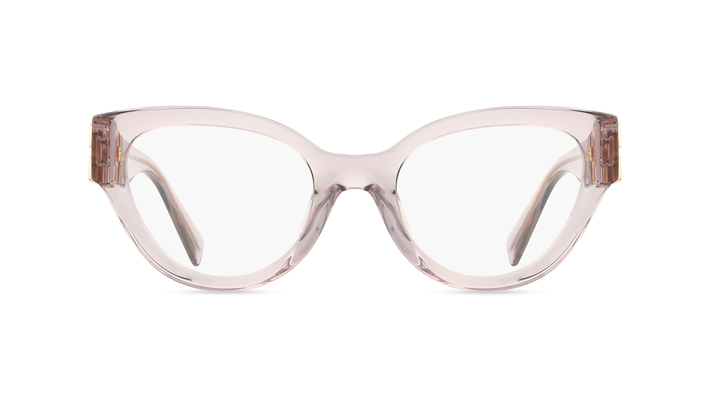 Miu Miu MU01VV Damen-Brille inkl. Gläser Vollrand Panto Acetat-Gestell 52mm/21mm/135mm, lila