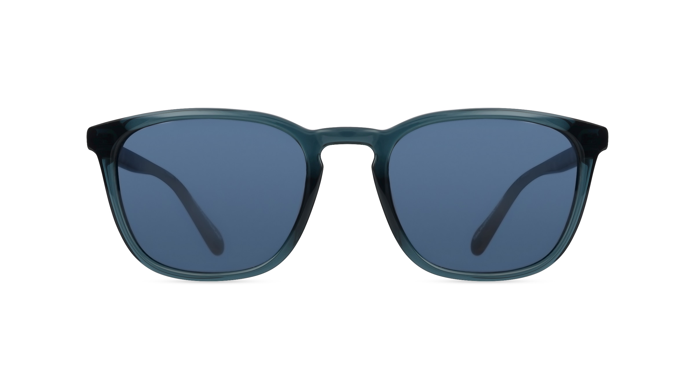 Fossil 2127/S Herren-Sonnenbrille Vollrand Eckig Kunststoff-Gestell, blau