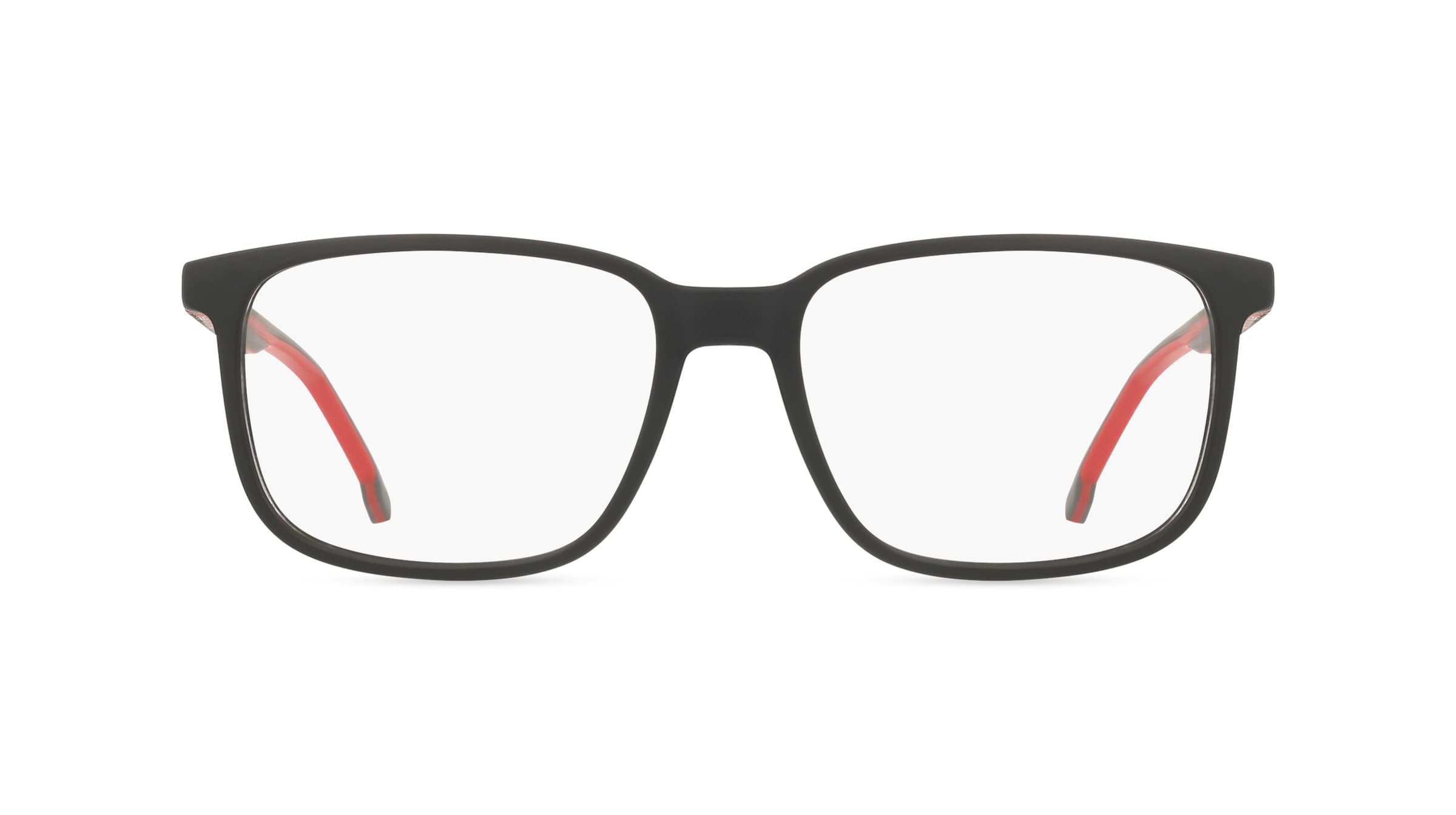 Carrera 8916 Herren-Brille inkl. Gläser Vollrand Eckig Kunststoff-Gestell 41mm/17mm/145mm, schwarz