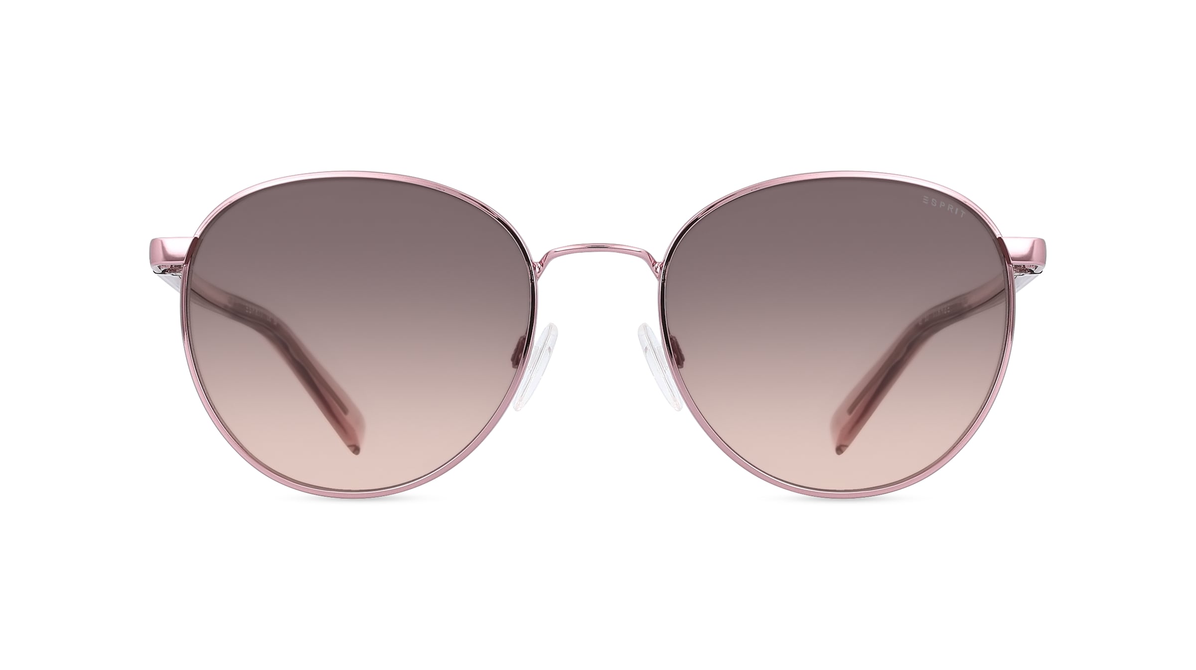 Esprit 40065 Unisex-Sonnenbrille Vollrand Rund Metall-Gestell, pink