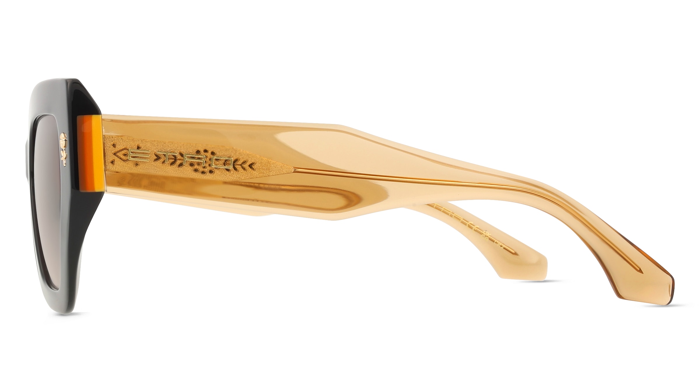 Thumbnail - Etro 0010/S Damen-Sonnenbrille Vollrand Quadratisch Acetat-Gestell, schwarz