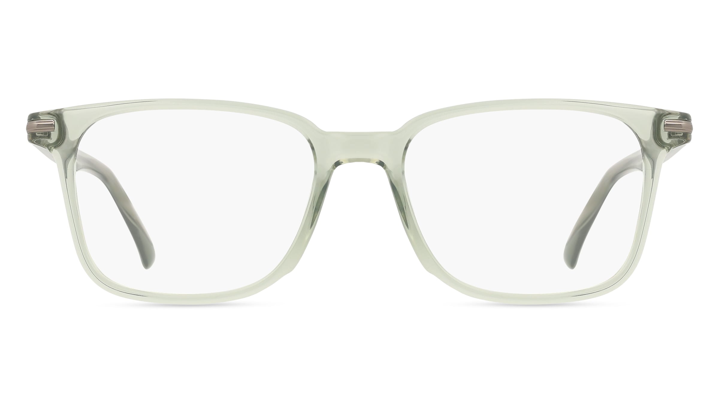 Fielmann BD 580 FLEX CL ALBERT Herren-Brille inkl. Gläser Vollrand Eckig Acetat-Gestell 54mm/19mm/150mm, grün