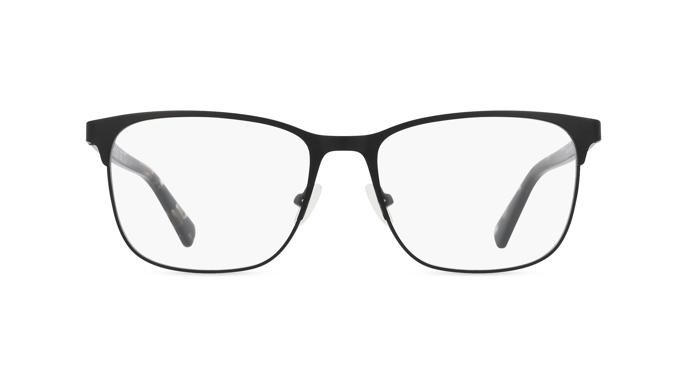 Gant GA3249 Unisex-Brille inkl. Gläser Vollrand Eckig Metall-Gestell 55mm/18mm/145mm, schwarz