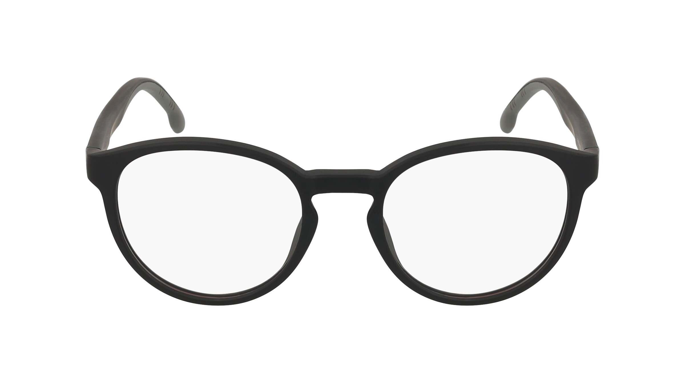 Carrera 8879 Unisex-Brille inkl. Gläser Vollrand Panto Kunststoff-Gestell 50mm/20mm/145mm, schwarz