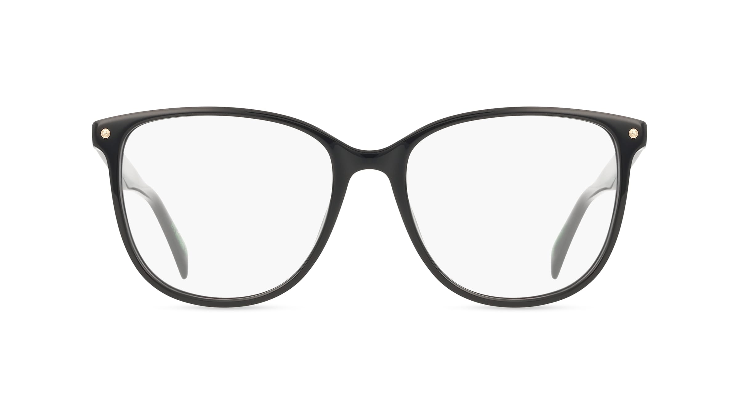 Levi’s 108641 Damen-Brille inkl. Gläser Vollrand Eckig Acetat-Gestell 45mm/16mm/140mm, schwarz