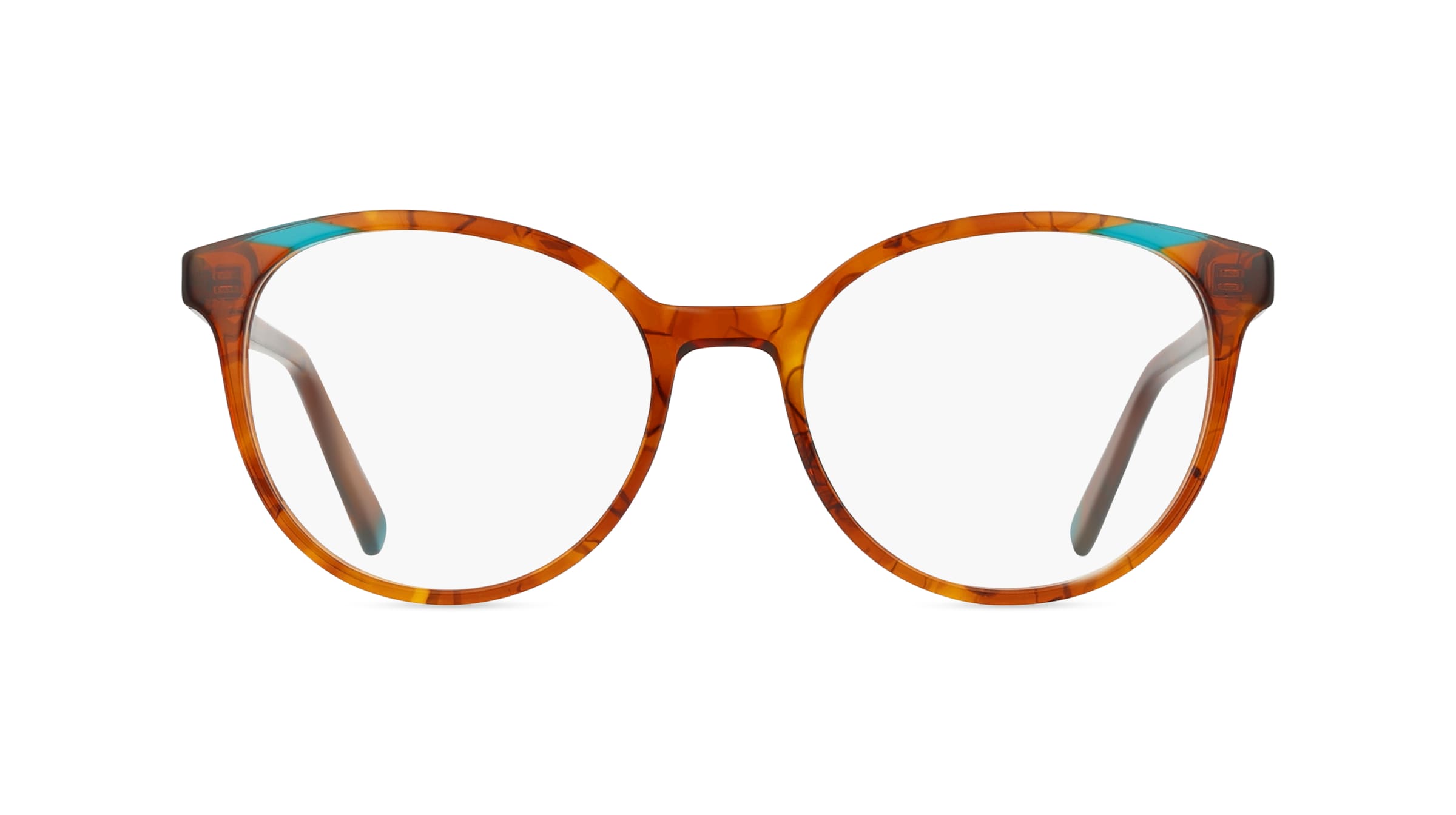 Comma 70181 Damen-Brille inkl. Gläser Vollrand Butterfly Kunststoff-Gestell 54mm/18mm/145mm, braun