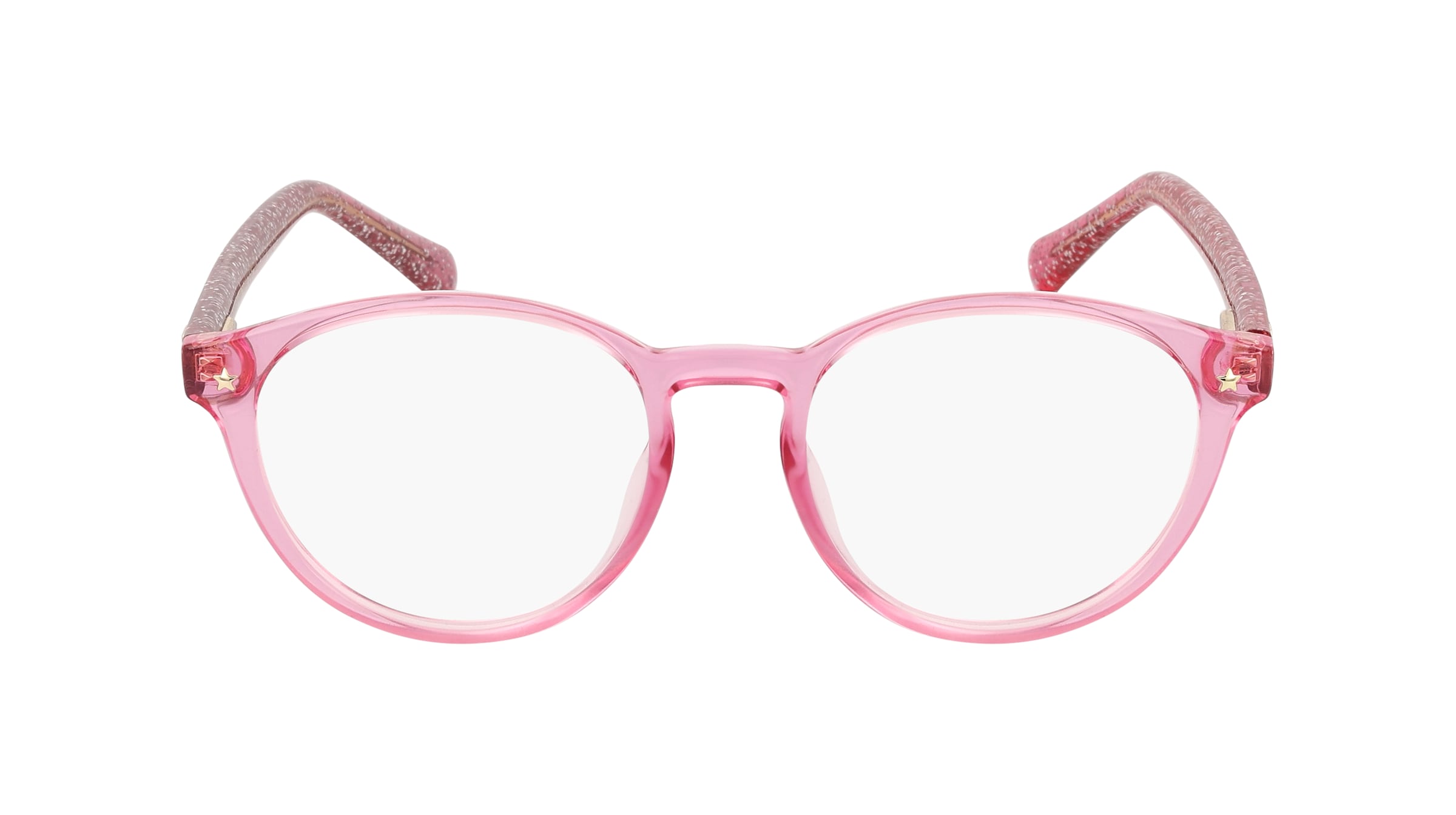 Chiara Ferragni CF 1015 Damen-Brille inkl. Gläser Vollrand Panto Kunststoff-Gestell 50mm/18mm/140mm, Pink