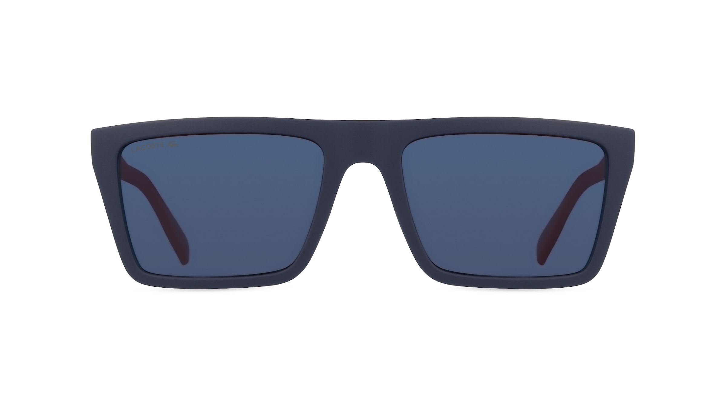 Lacoste L6009S Unisex-Sonnenbrille Vollrand Quadratisch Kunststoff-Gestell, Blau