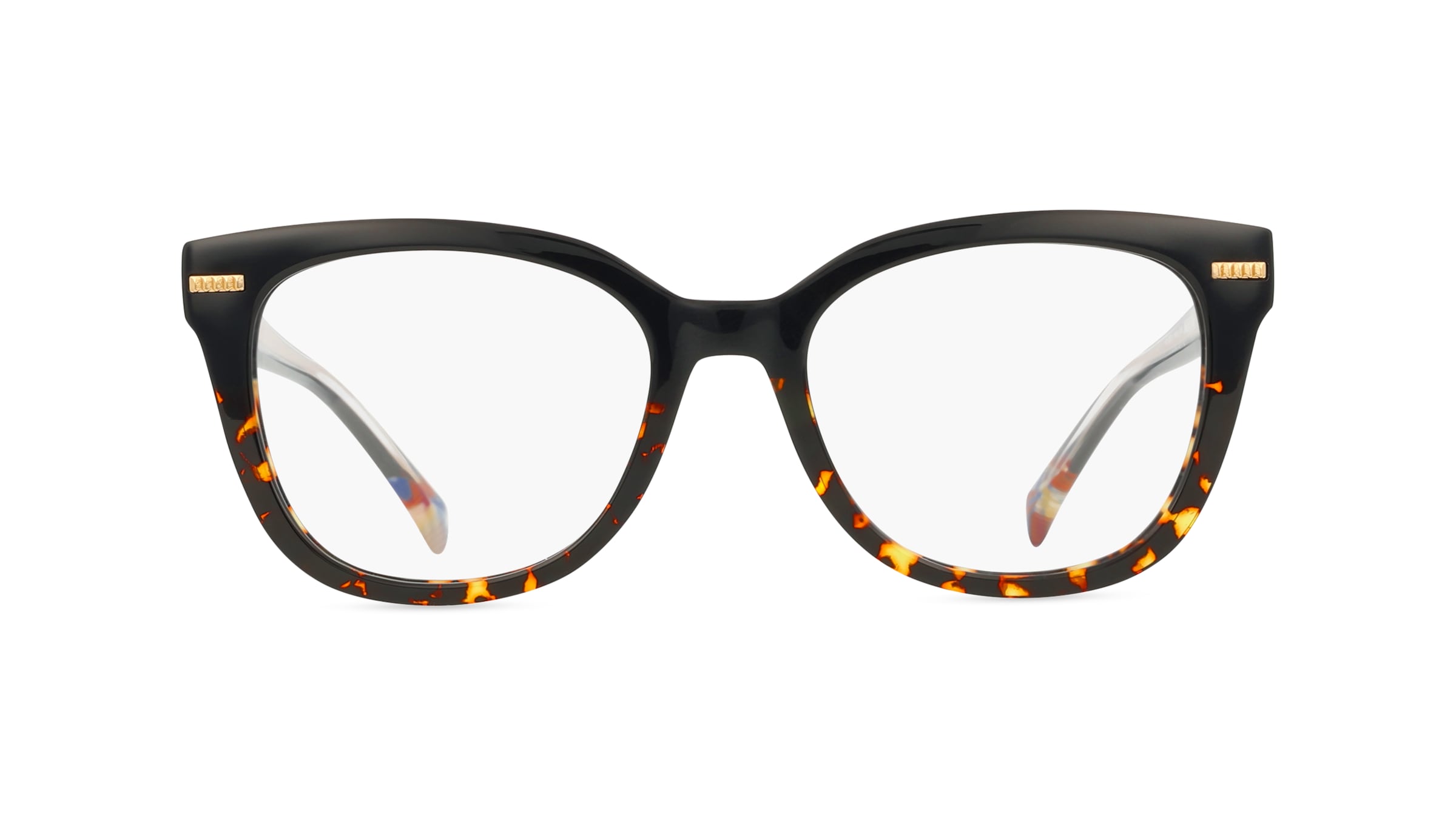 Missoni 0071 Damen-Brille inkl. Gläser Vollrand Cateye Acetat-Gestell 51mm/18mm/145mm, schwarz