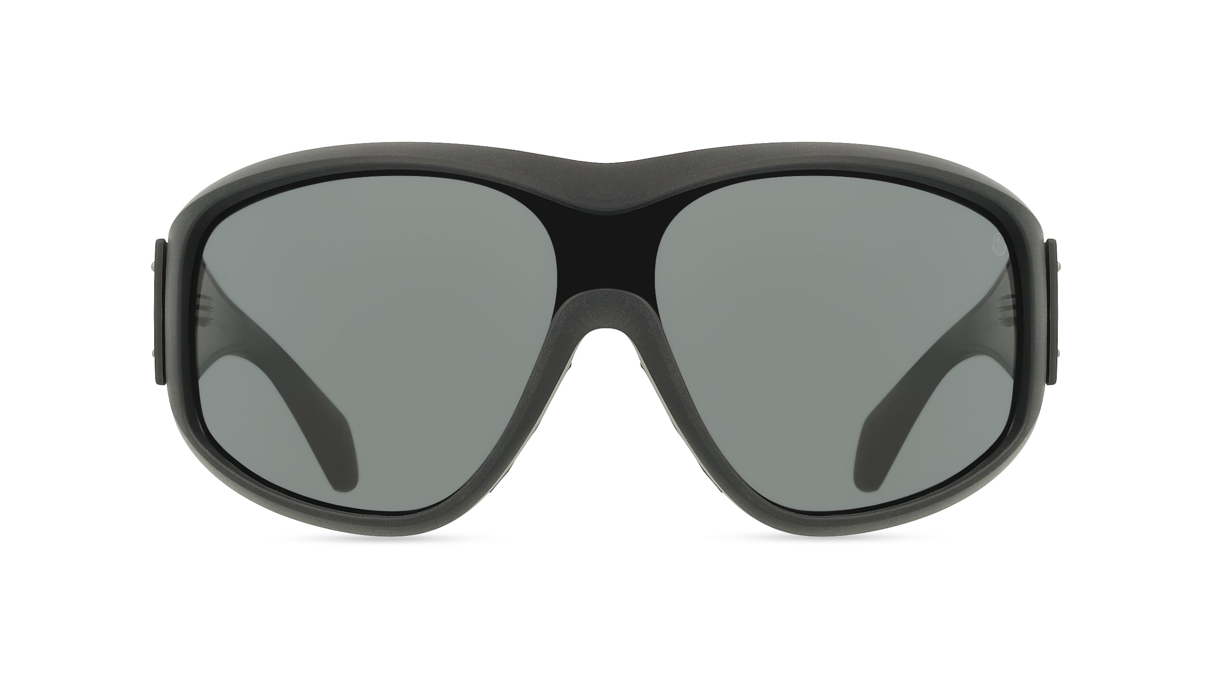 Moncler 0ME8016U THYRA Unisex-Sonnenbrille Vollrand Oval Kunststoff-Gestell, Schwarz