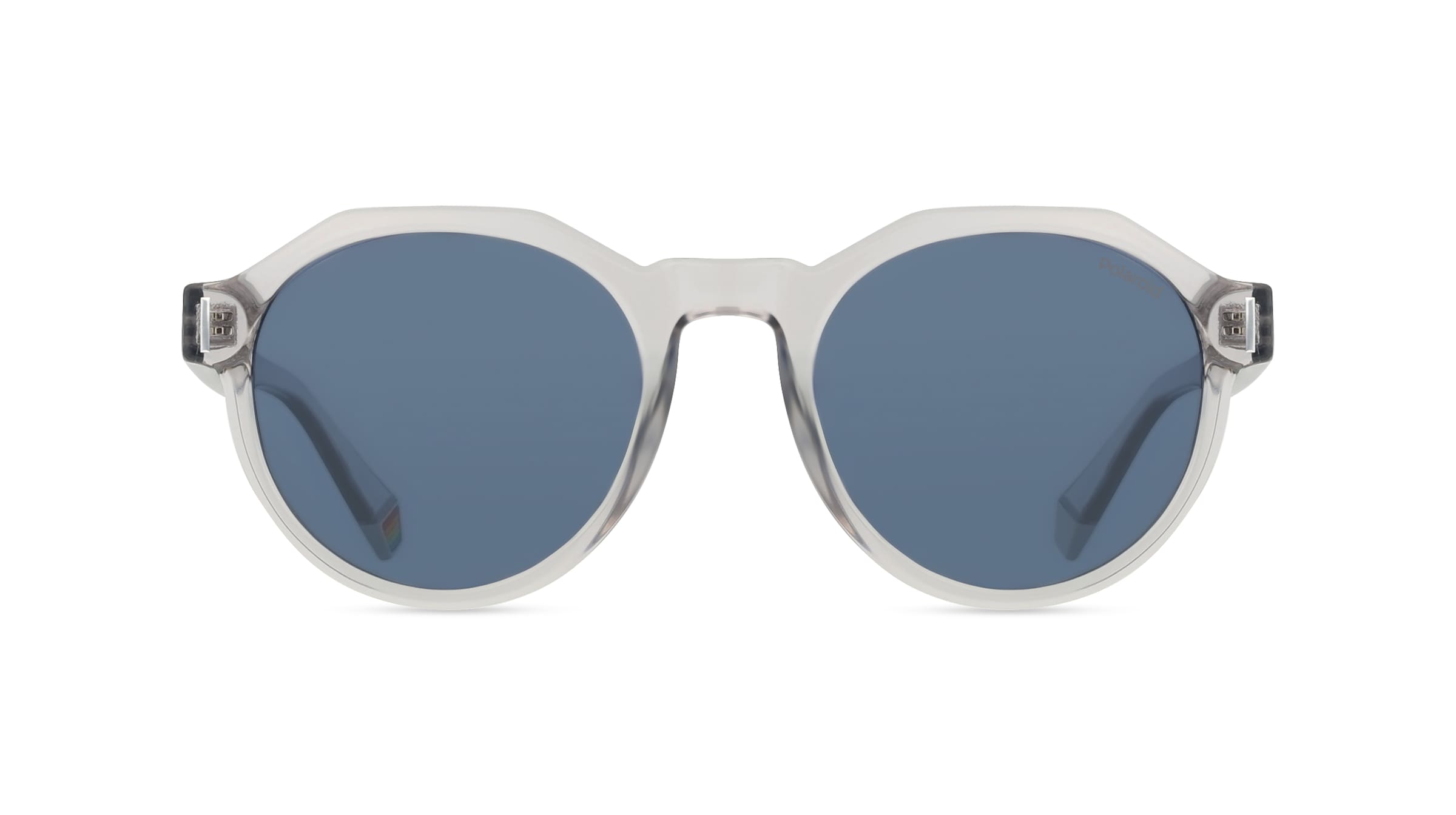 Polaroid PLD 6207/S Unisex-Sonnenbrille Vollrand Achteckig Kunststoff-Gestell, grau