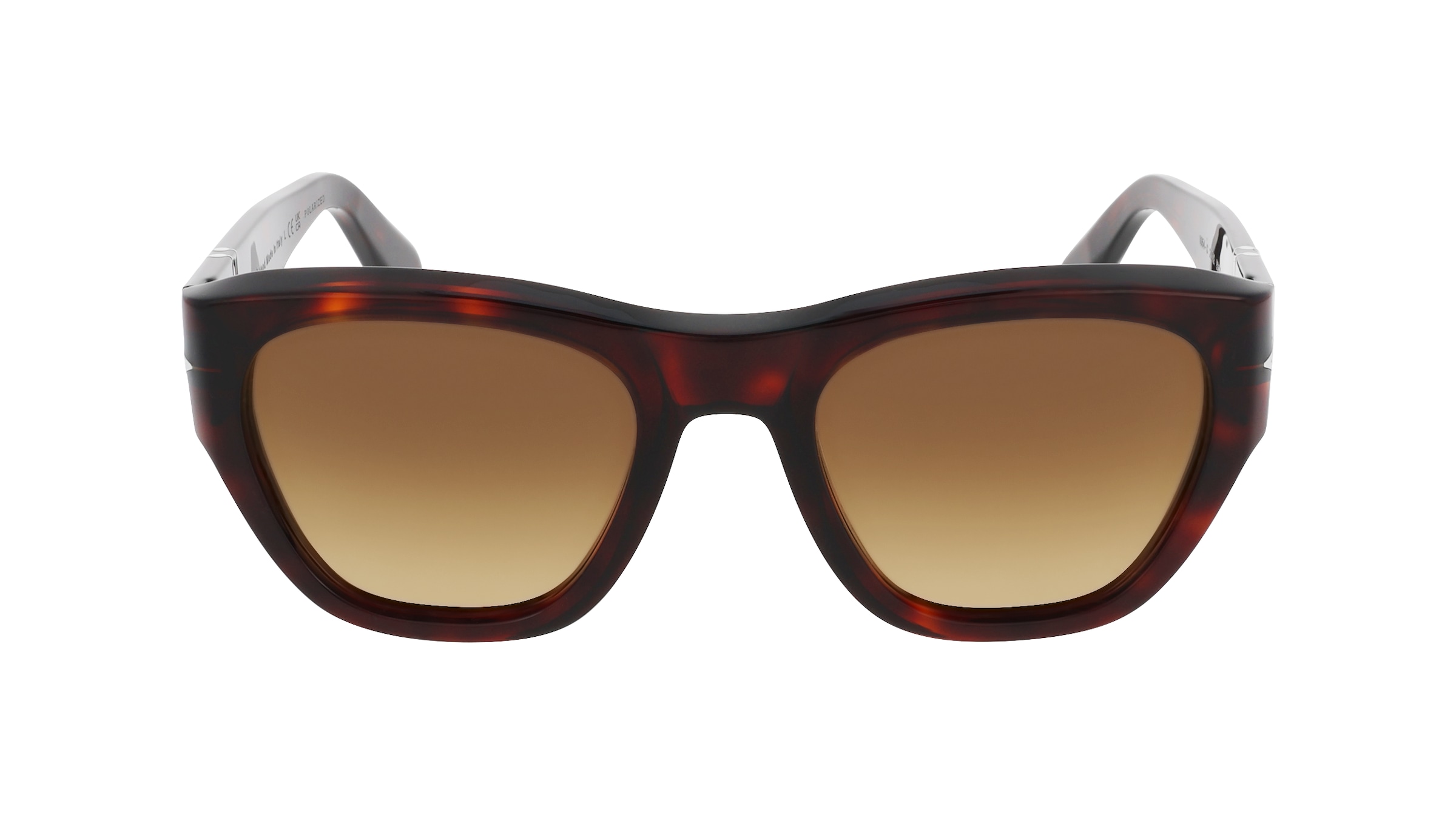 Persol PO0054S Unisex-Sonnenbrille Vollrand Panto Acetat-Gestell, braun