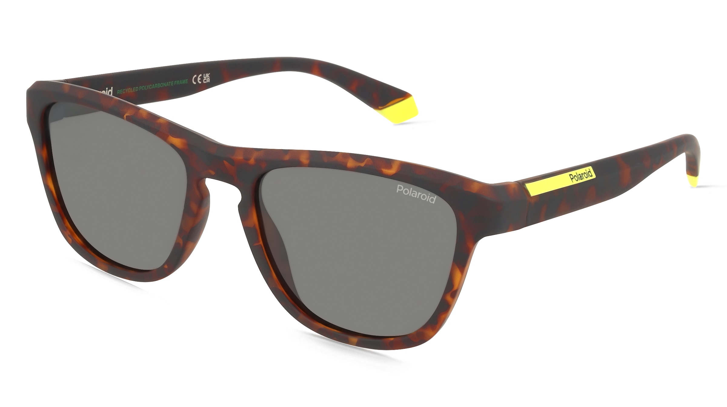 Polaroid PLD 2168/S Herren-Sonnenbrille Vollrand Panto Kunststoff-Gestell, Braun