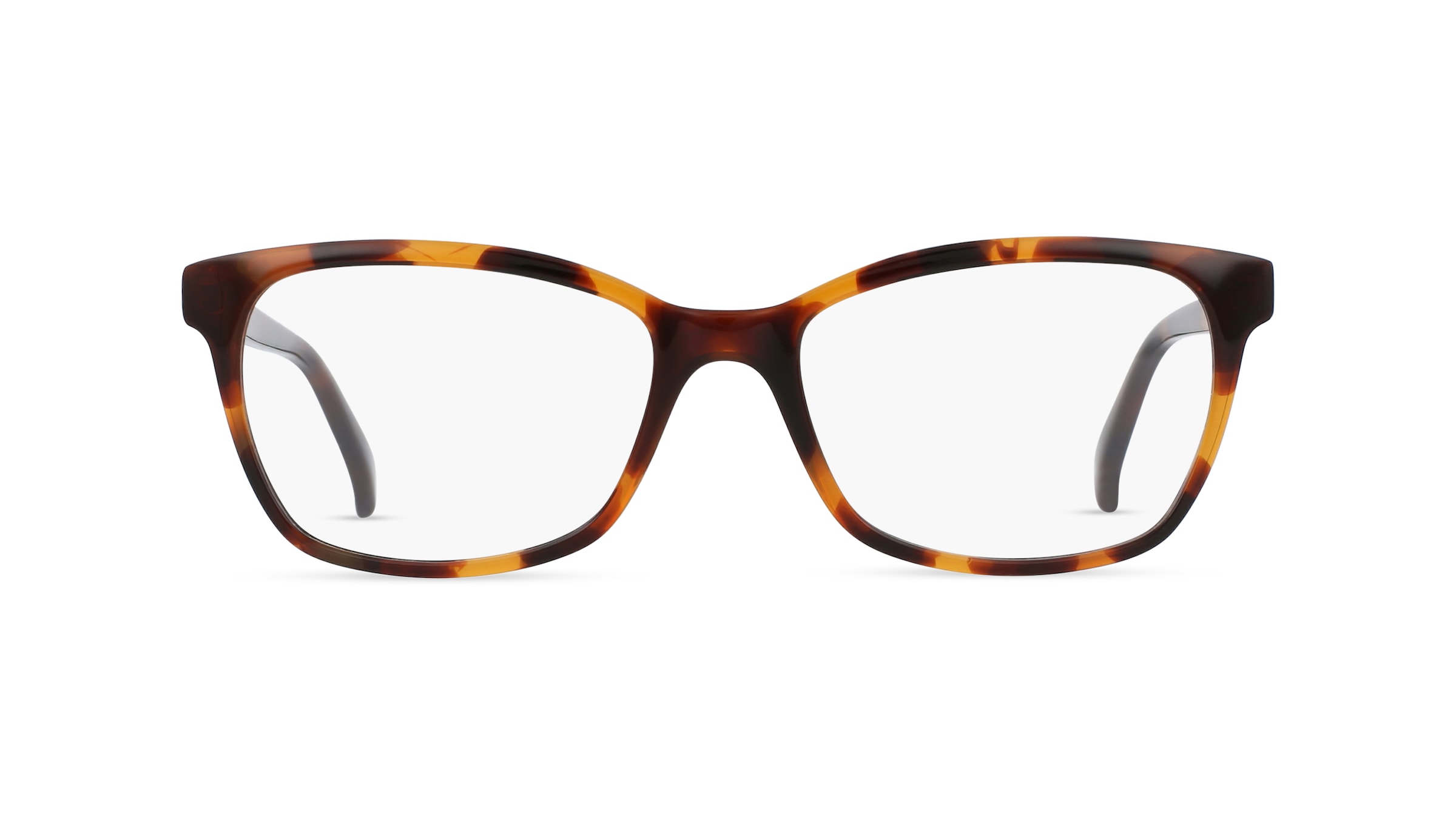 Fielmann ABC 061 FA Damen-Brille inkl. Gläser Vollrand Eckig Acetat-Gestell 52mm/17mm/140mm, braun