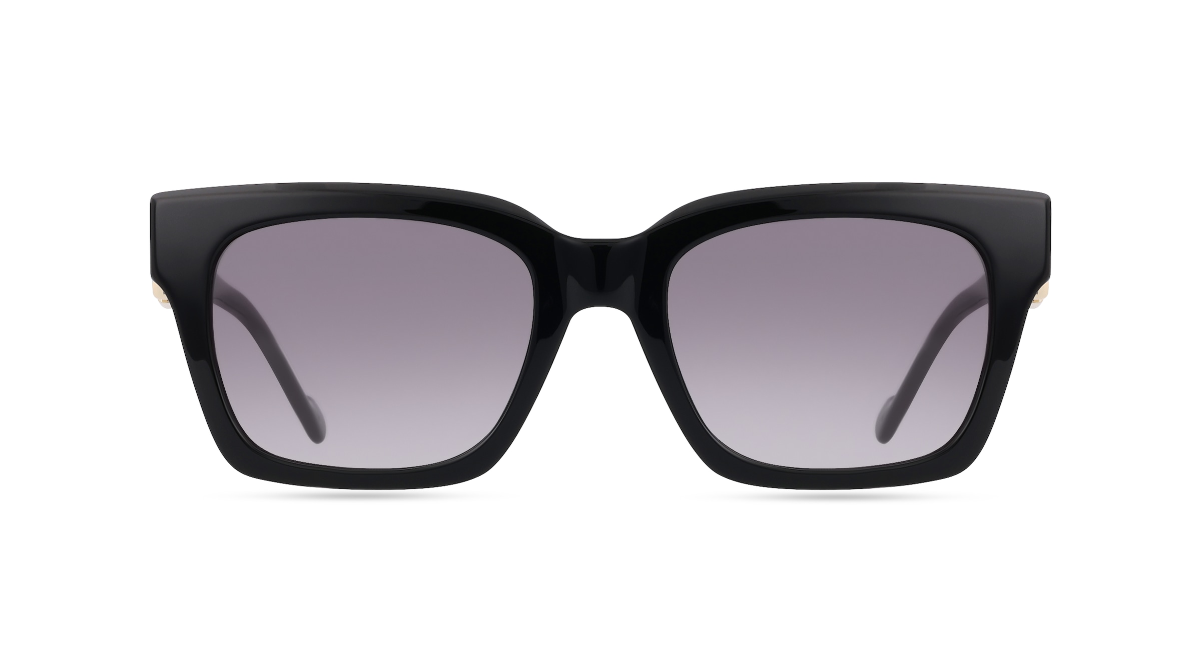 Liu Jo LJ759S Damen-Sonnenbrille Vollrand Eckig Kunststoff-Gestell, schwarz