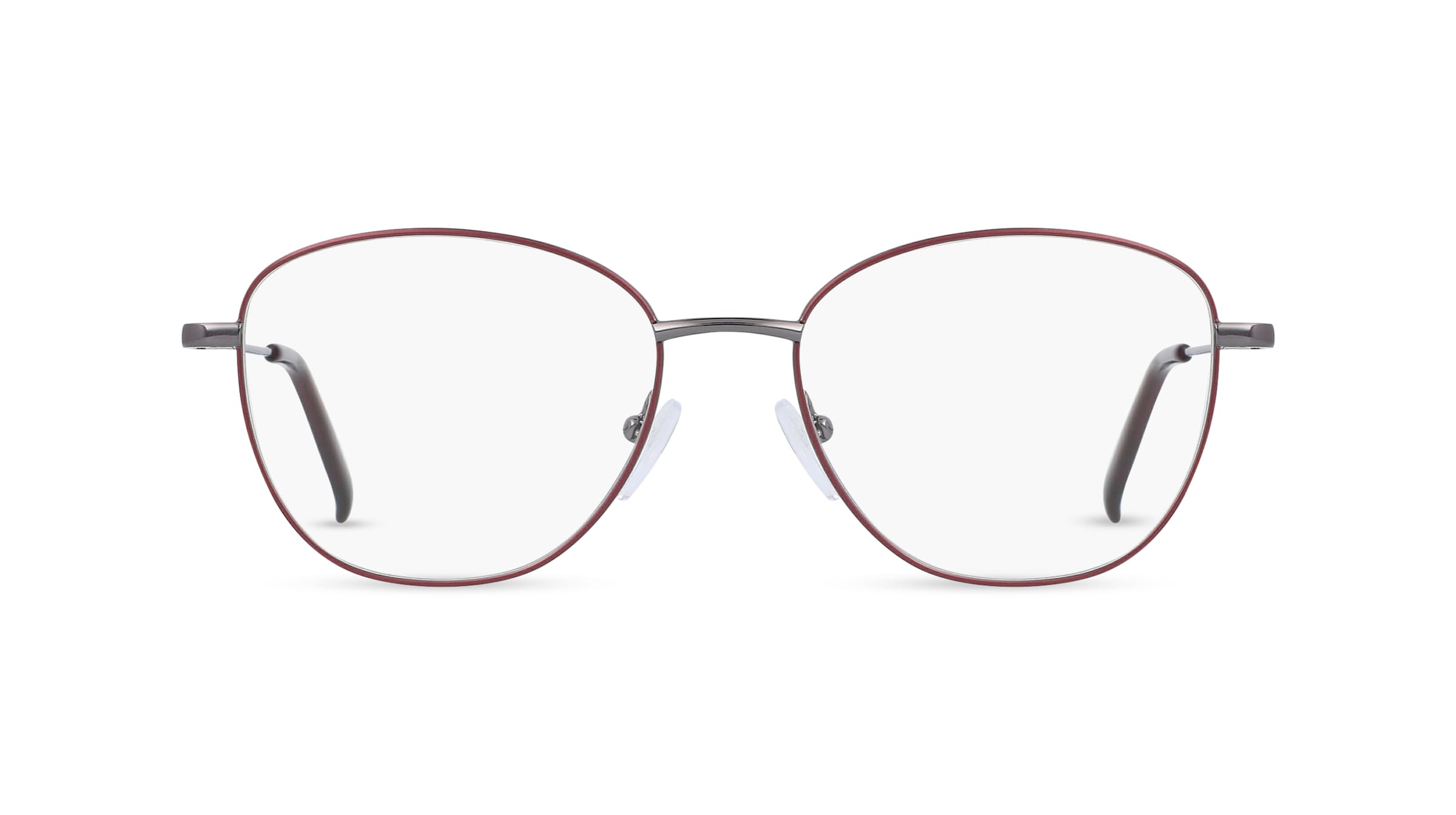 Fielmann BD 500 CL Damen-Brille inkl. Gläser Vollrand Butterfly Edelstahl-Gestell 52mm/16mm/145mm, lila