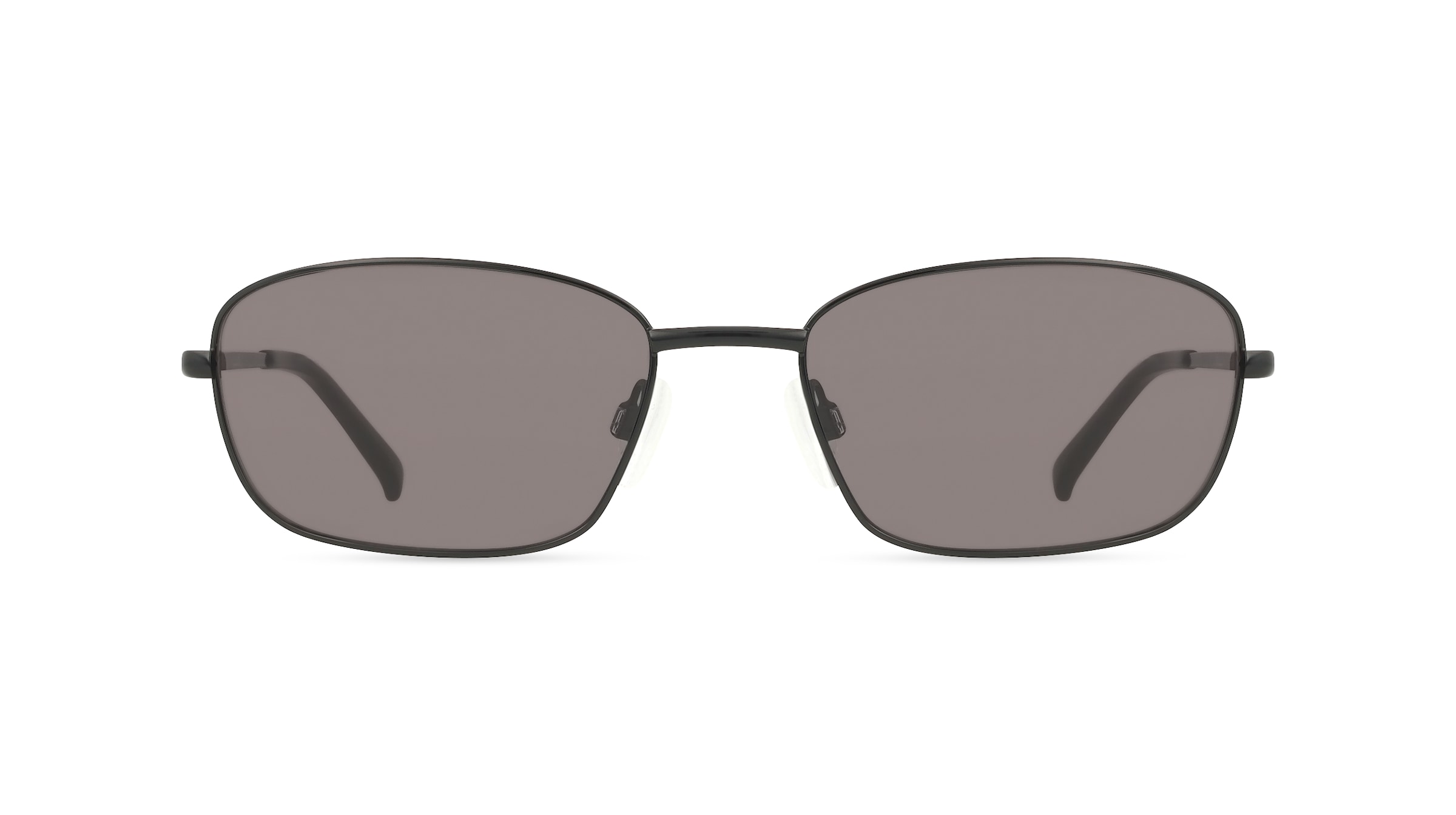 Fielmann BD 608 SUN CL NEO Unisex-Sonnenbrille Vollrand Quadratisch Edelstahl-Gestell, Schwarz