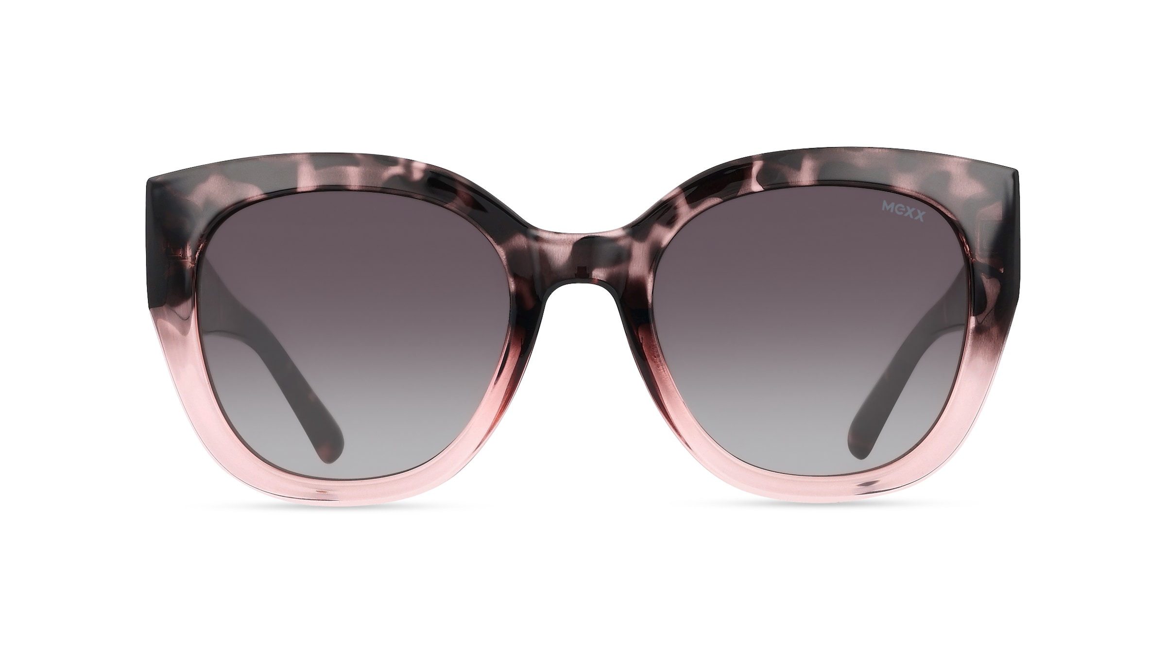 Mexx Eyes 6530 Damen-Sonnenbrille Vollrand Butterfly Kunststoff-Gestell, braun