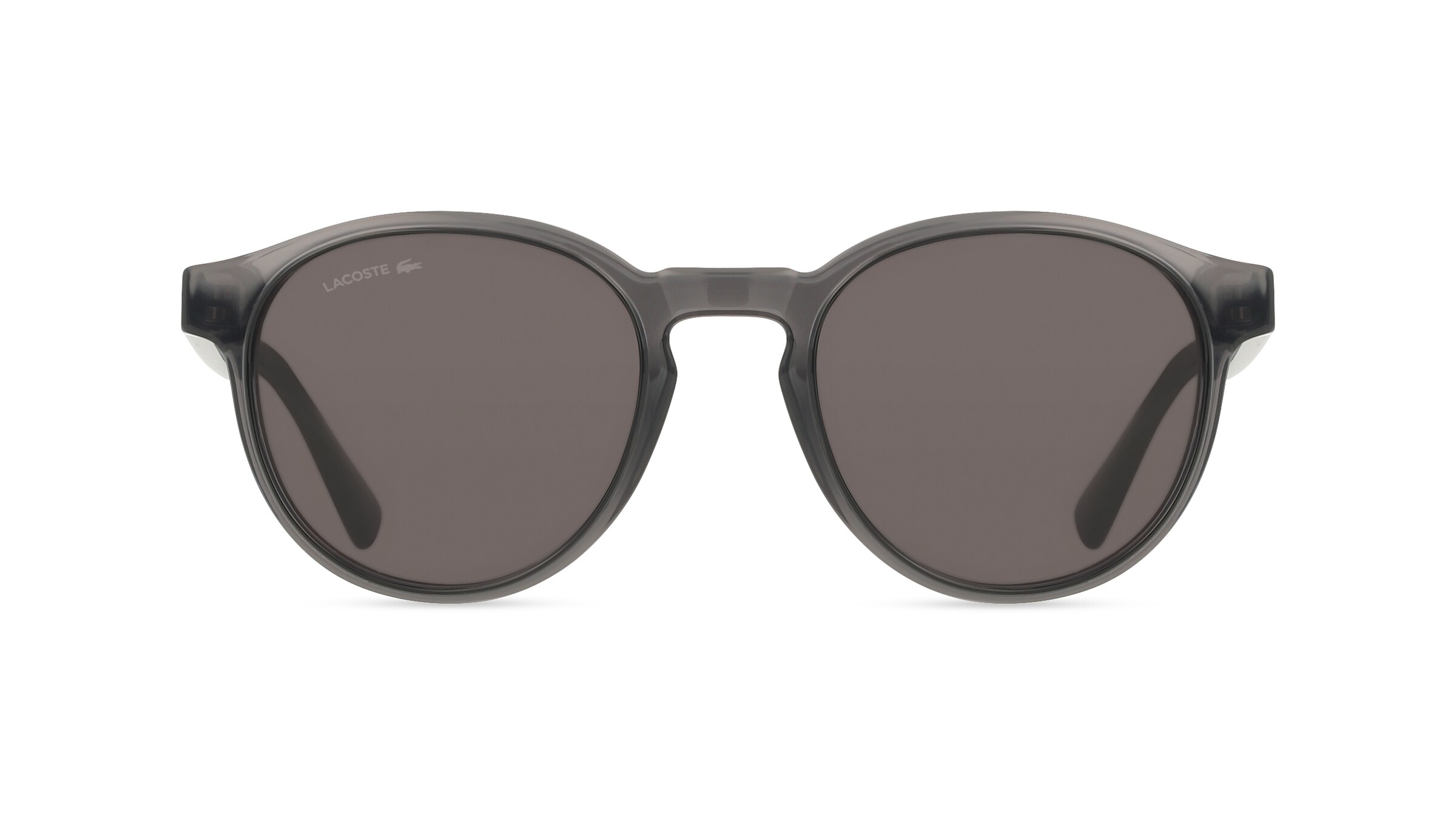 Lacoste L6055S Unisex-Sonnenbrille Vollrand Rectangular Kunststoff-Gestell, grau