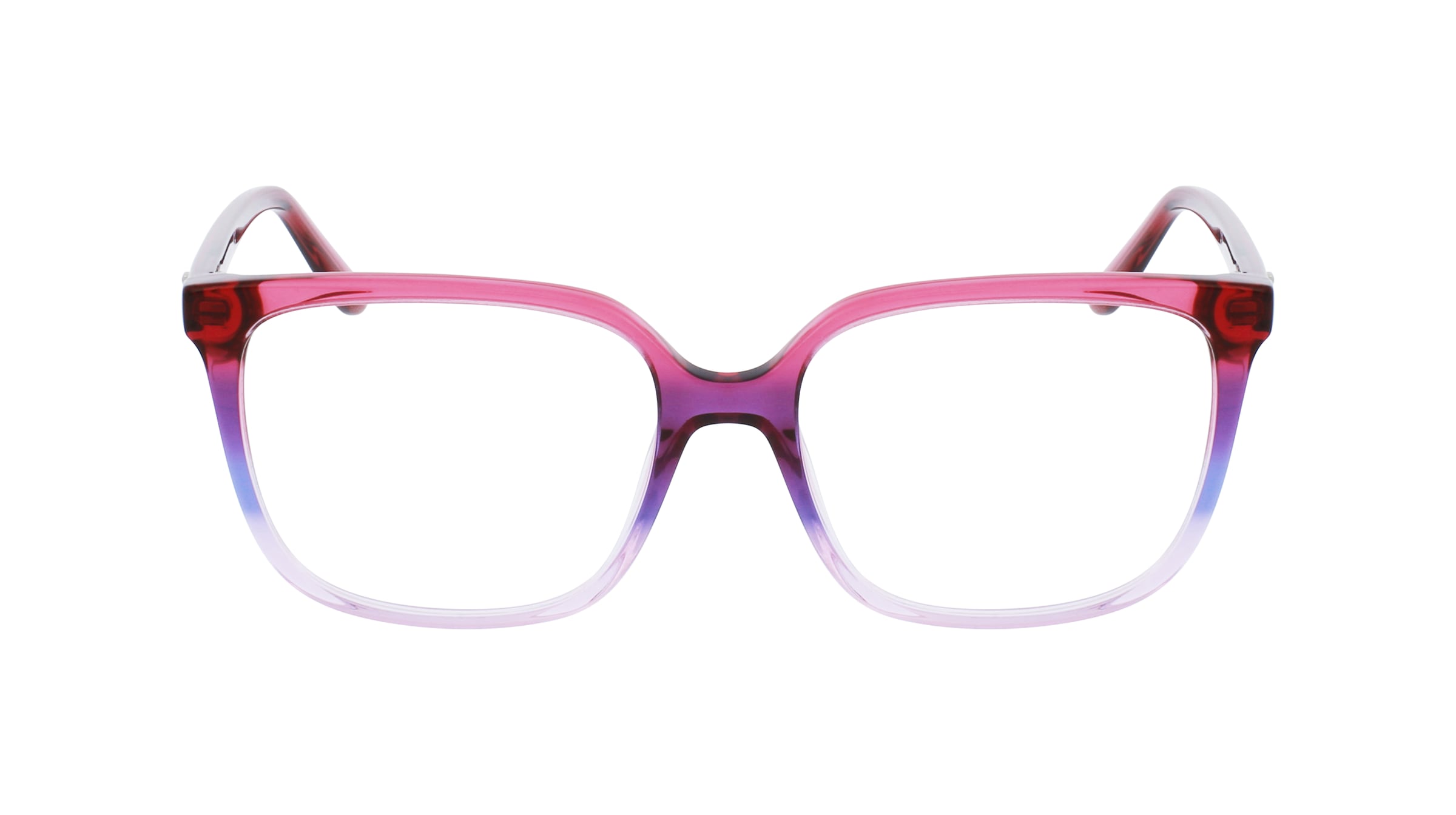 Guess GU2871 Unisex-Brille inkl. Gläser Vollrand Eckig Kunststoff-Gestell 54mm/17mm/140mm, pink