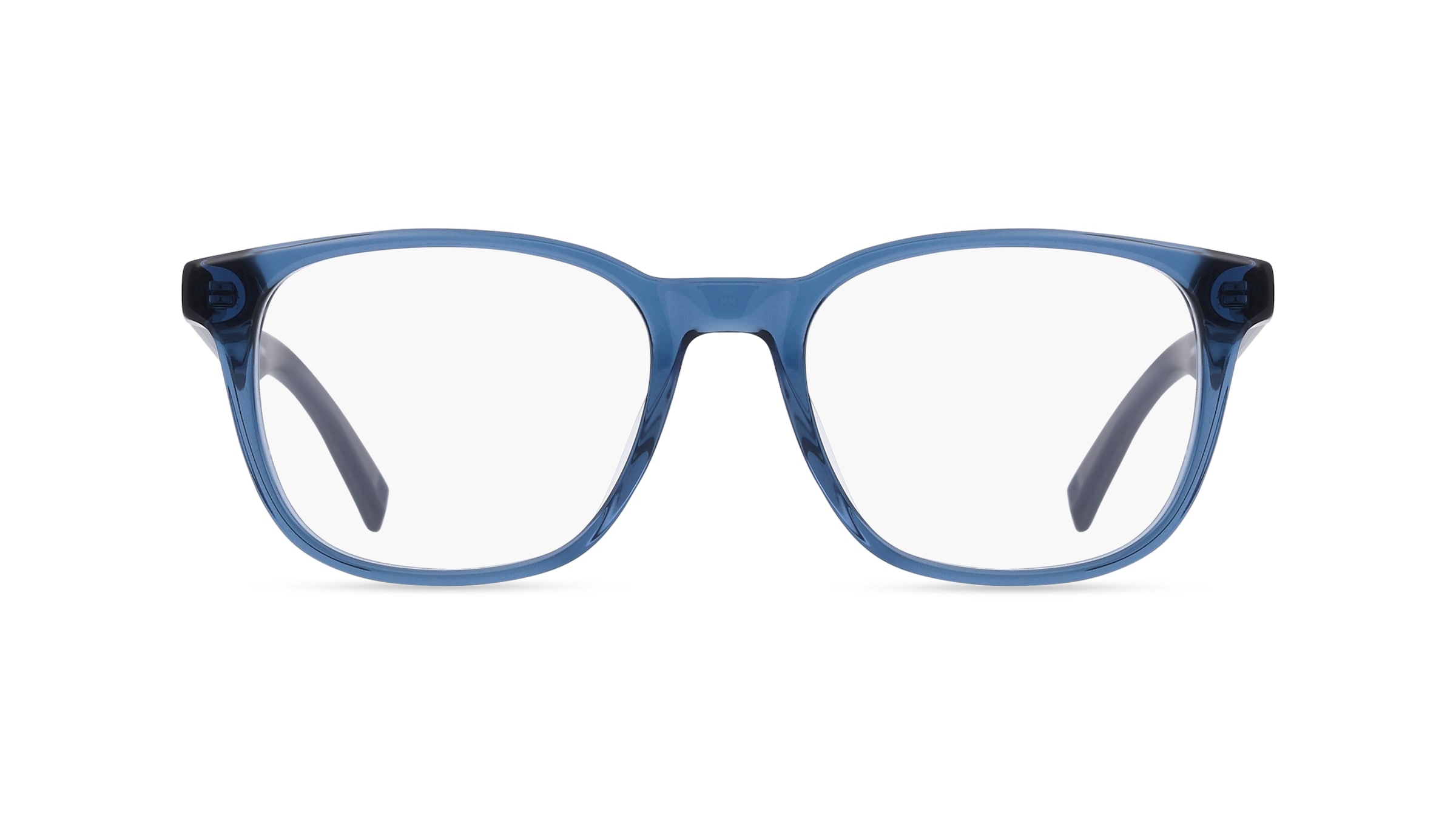 Tommy Hilfiger TH1907 Herren-Brille inkl. Gläser Vollrand Eckig Kunststoff-Gestell 51mm/18mm/140mm, blau