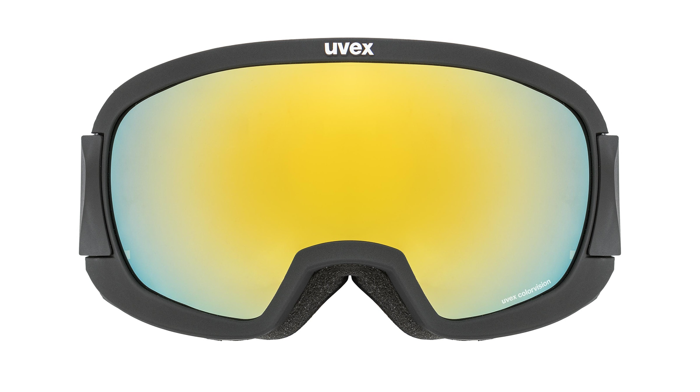 Uvex CONTEST CV  Unisex-Skibrille Vollrand Monoscheibe Kunststoff-Gestell, weiß