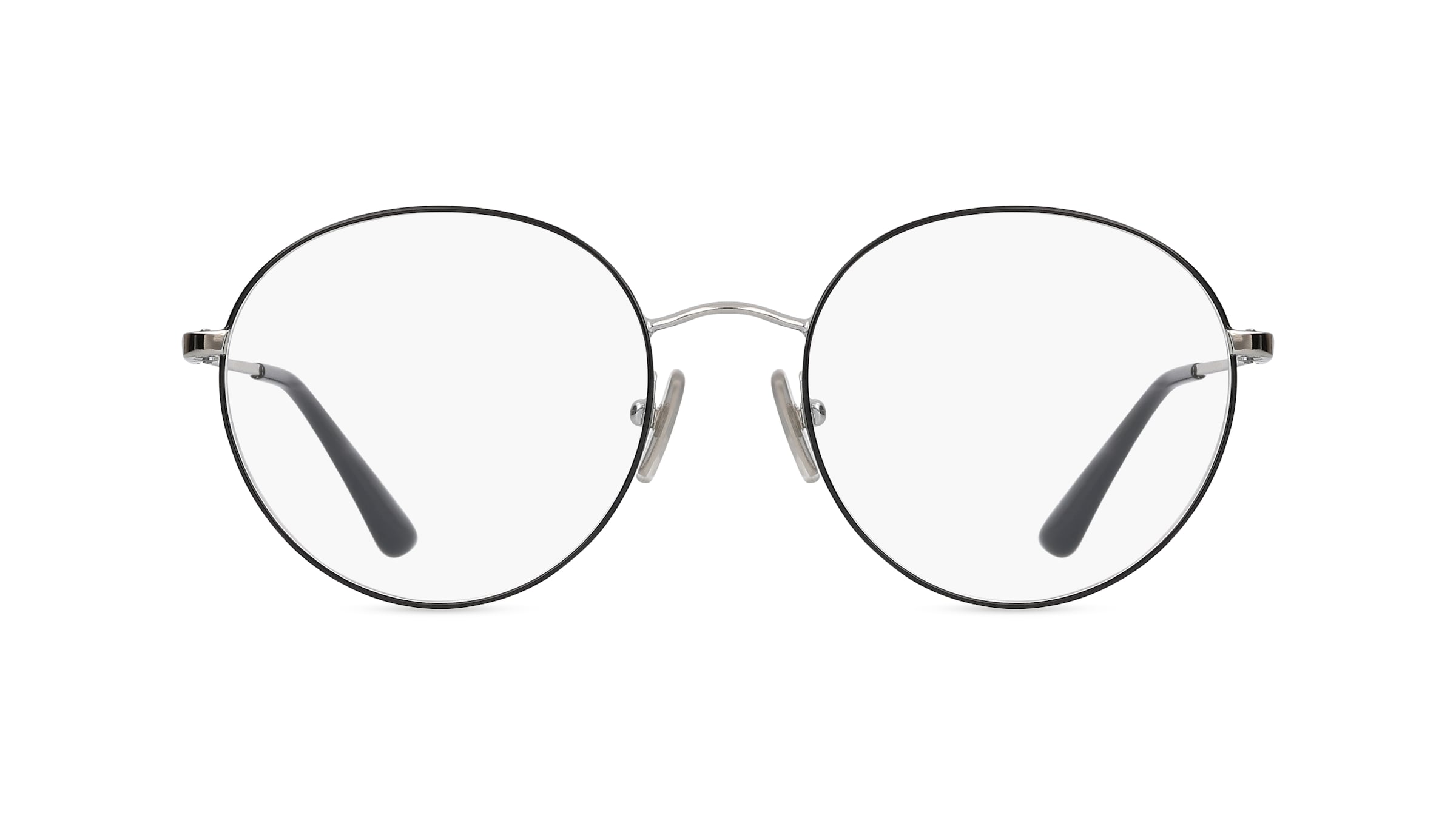 Vogue VO4177 Damen-Brille inkl. Gläser Vollrand Panto Metall-Gestell 52mm/19mm/135mm, silber