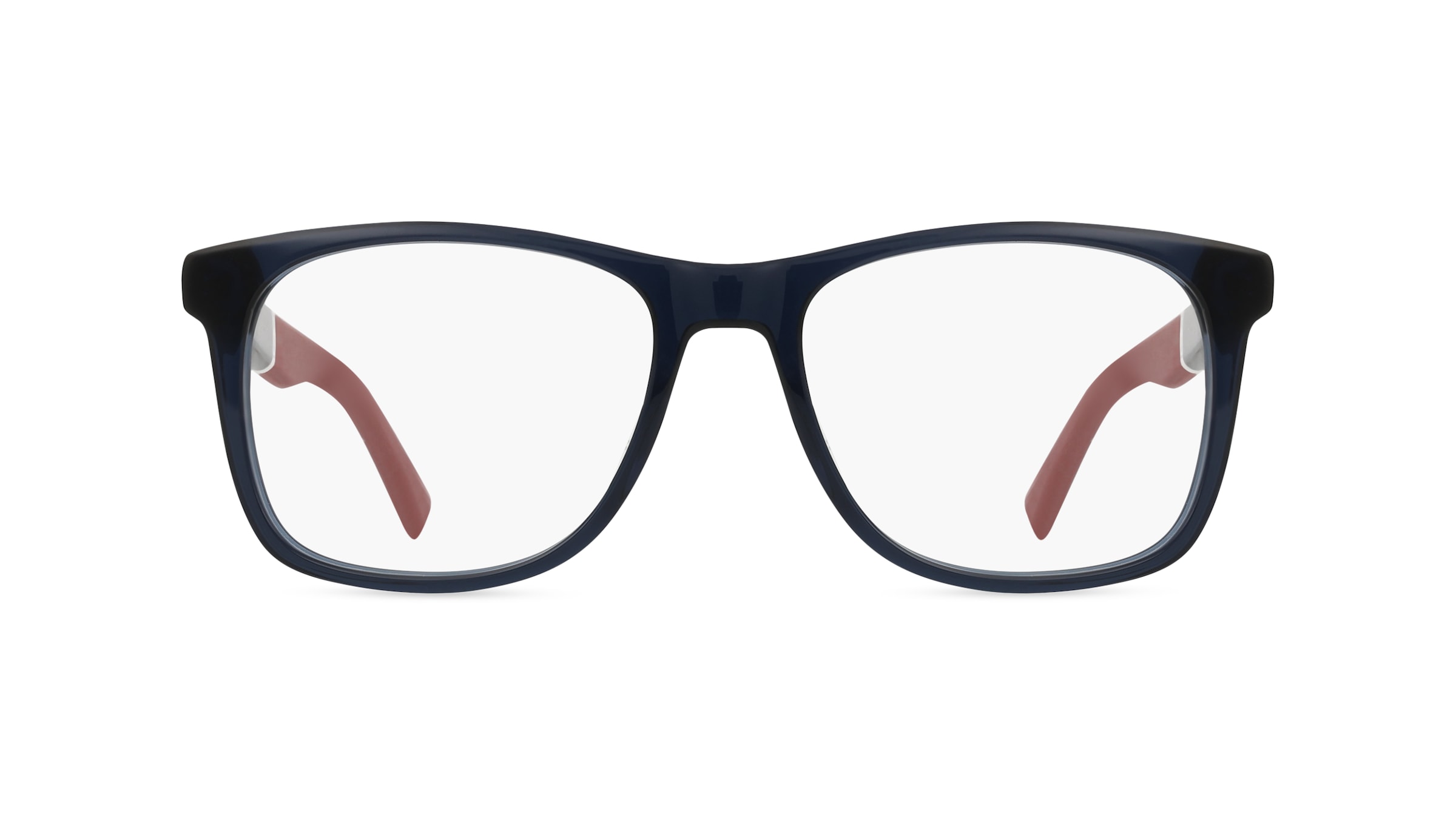 Tommy Hilfiger Eyewear TH 2046 Herren-Brille inkl. Gläser Vollrand Eckig Acetat-Gestell 53mm/18mm/145mm, blau