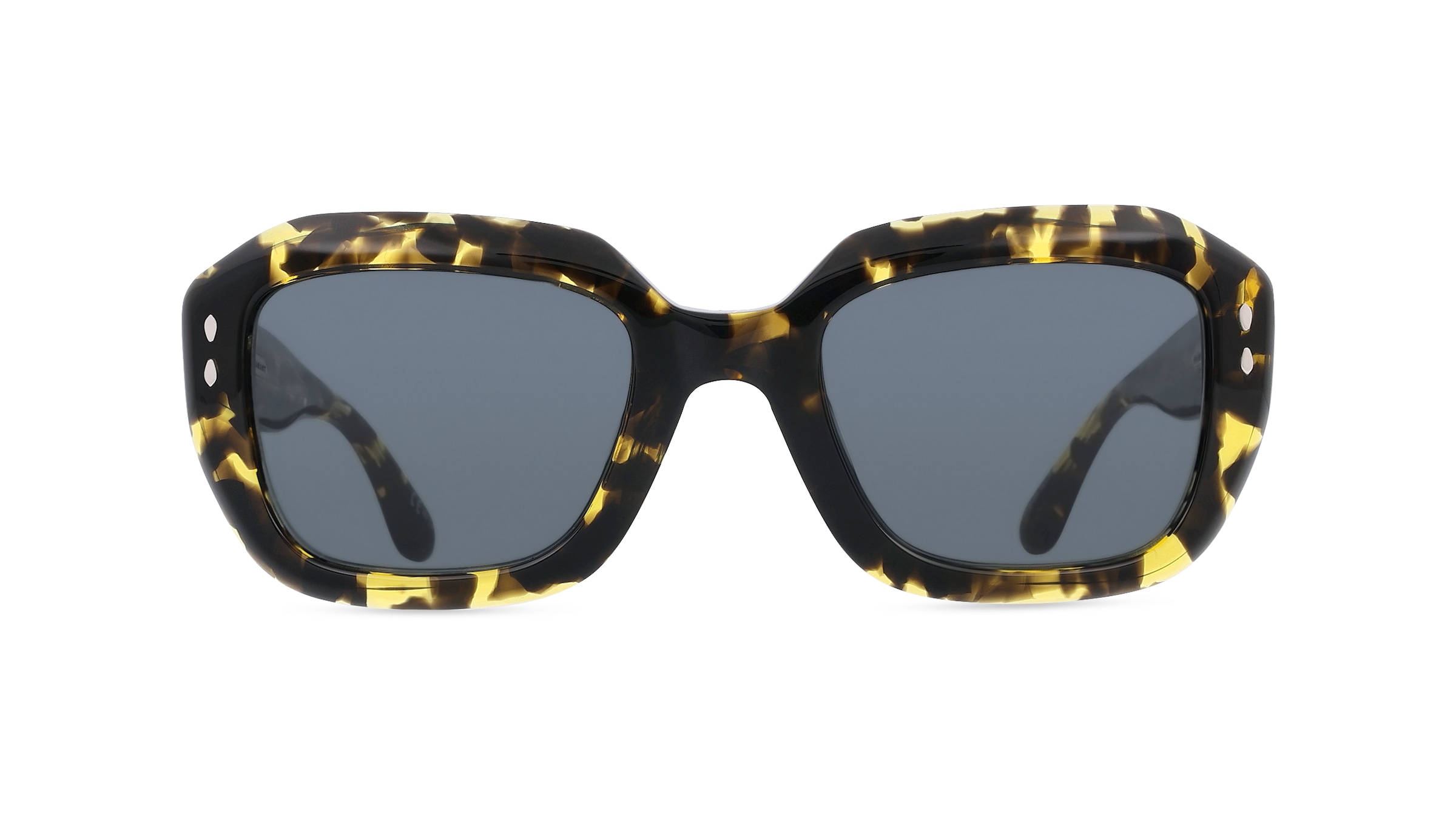 Isabel Marant IM 0108/G/S Damen-Sonnenbrille Vollrand Eckig Acetat-Gestell, braun