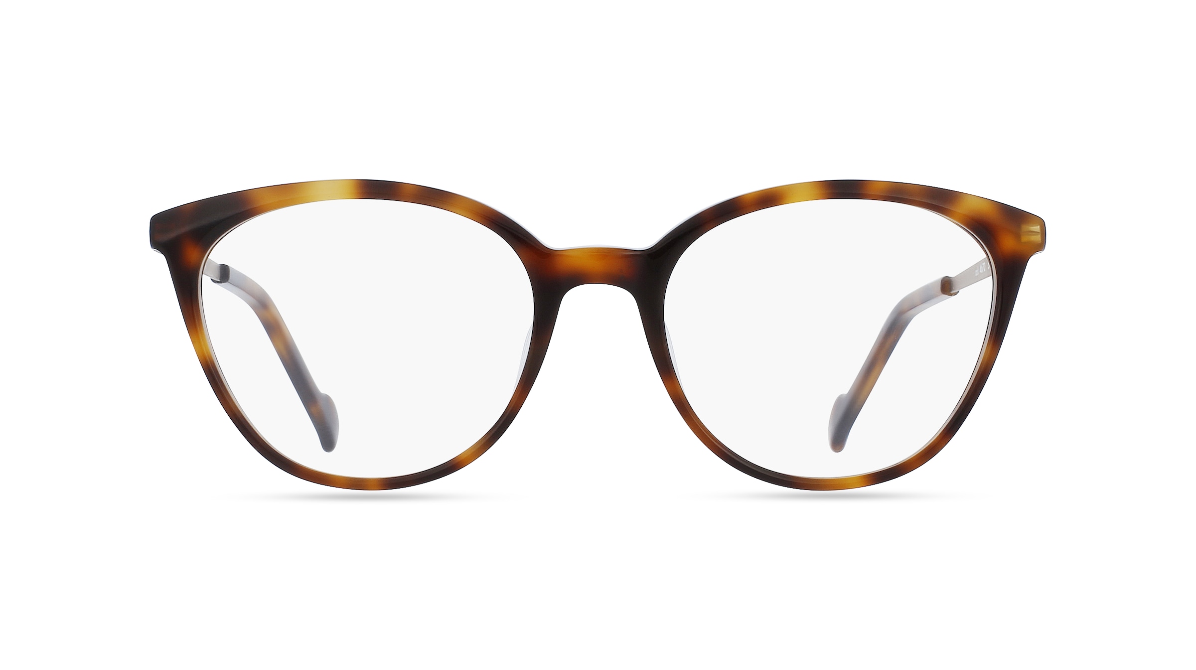 Fielmann 2188 FLEX FA Damen-Brille inkl. Gläser Vollrand Butterfly Kunststoff-Gestell 51mm/18mm/140mm, braun