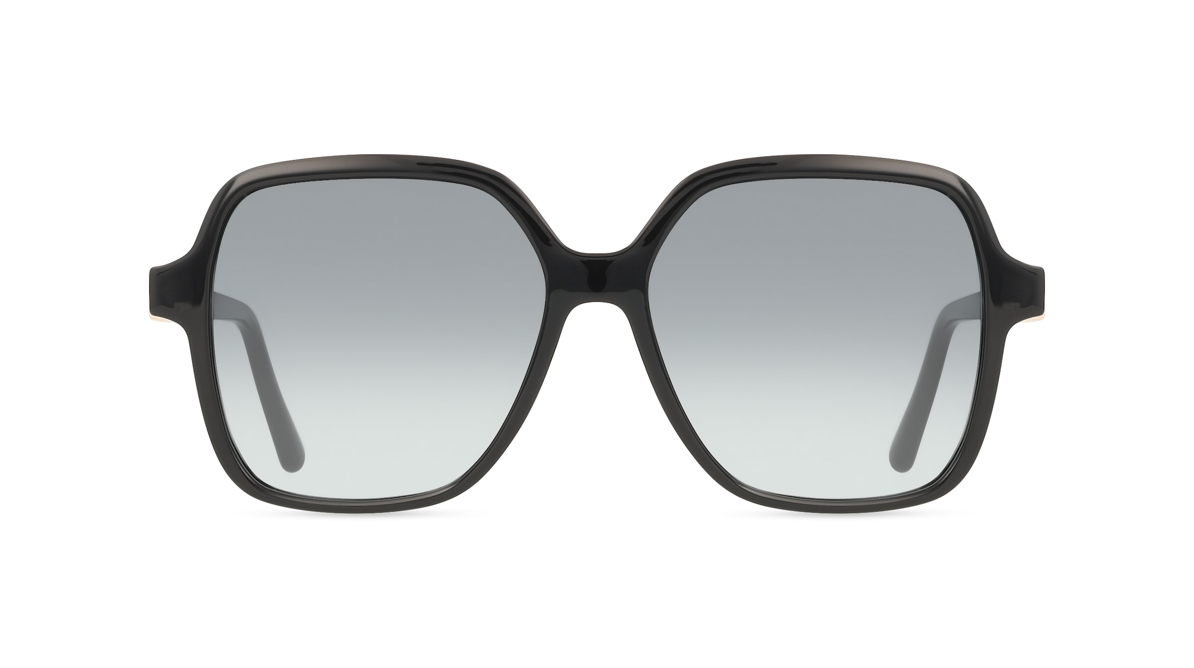 Ferragamo SF1083S Damen-Sonnenbrille Vollrand Eckig Kunststoff-Gestell, Schwarz