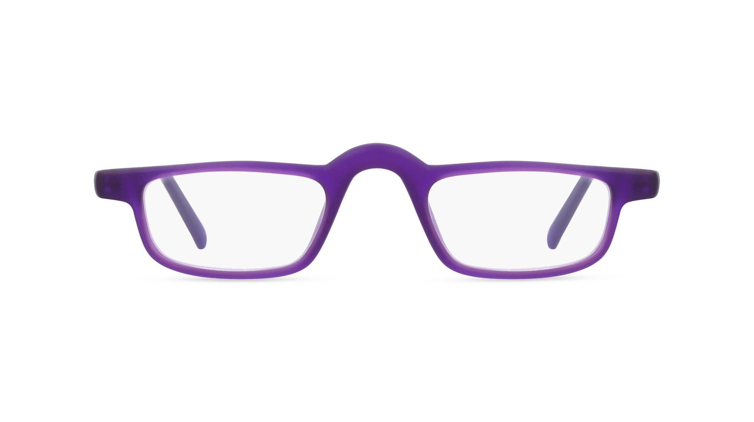 Fielmann INTERIM 002 CL Unisex-Fertiglesebrille Vollrand Quadratisch TR90-Gestell, Lila