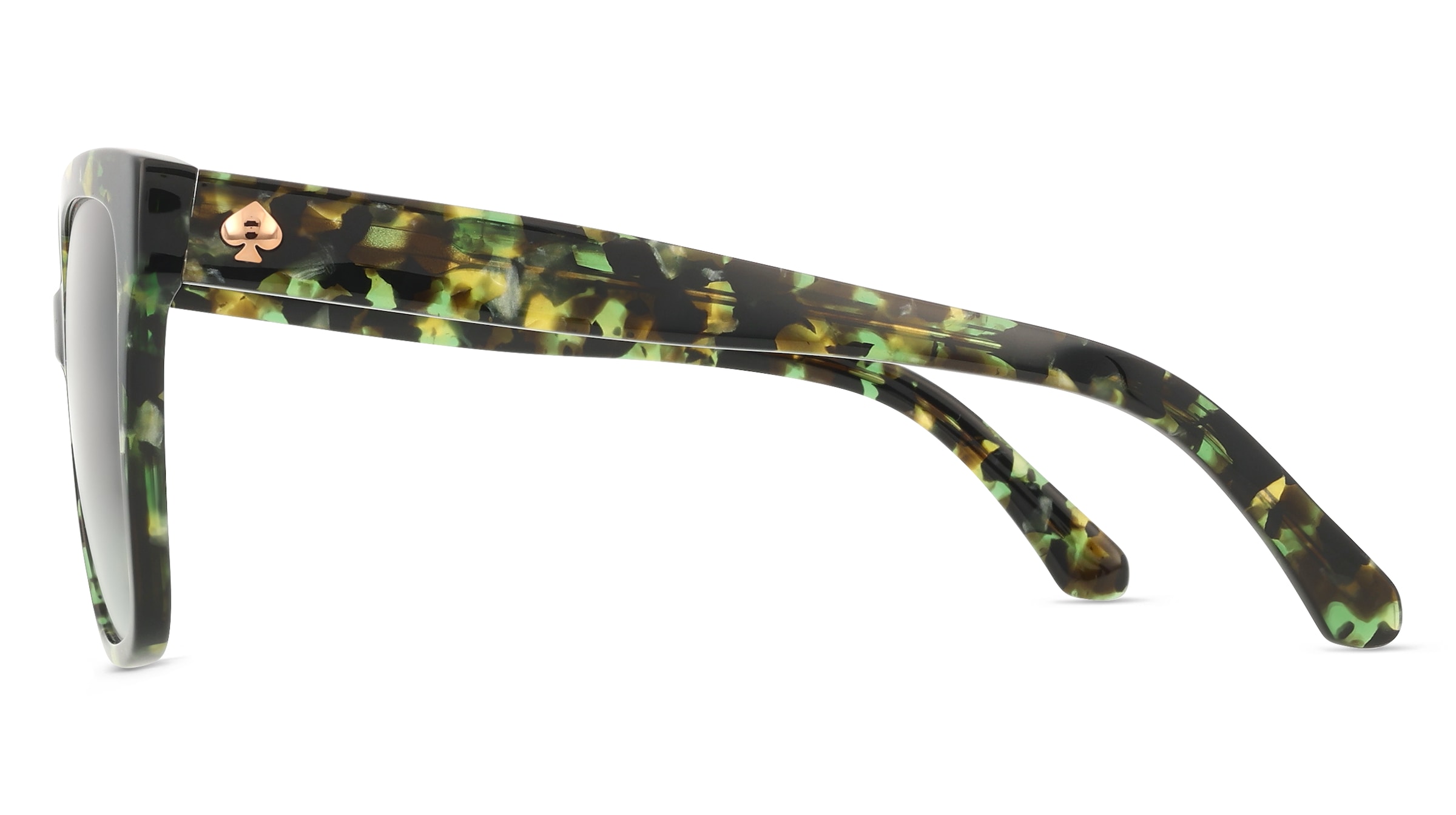 Thumbnail - Kate Spade 207635 Damen-Sonnenbrille Vollrand Quadratisch Acetat-Gestell, grün