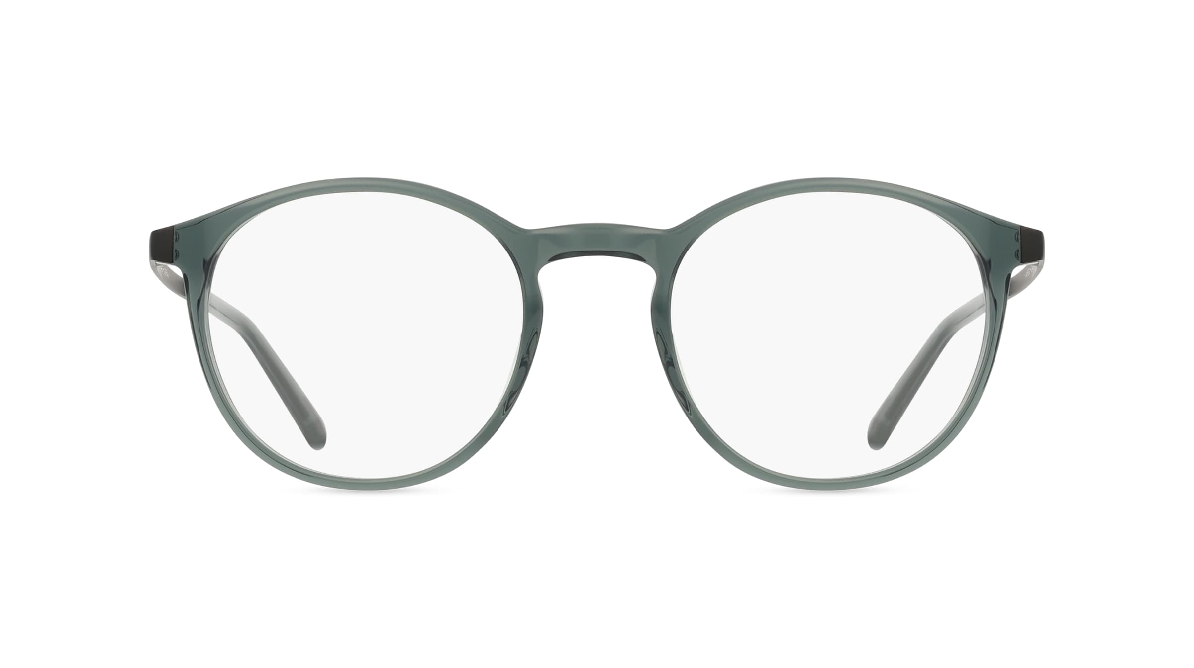 Freigeist  863035 Herren-Brille inkl. Gläser Vollrand Rund Material Mix-Gestell 54mm/22mm/150mm, grün